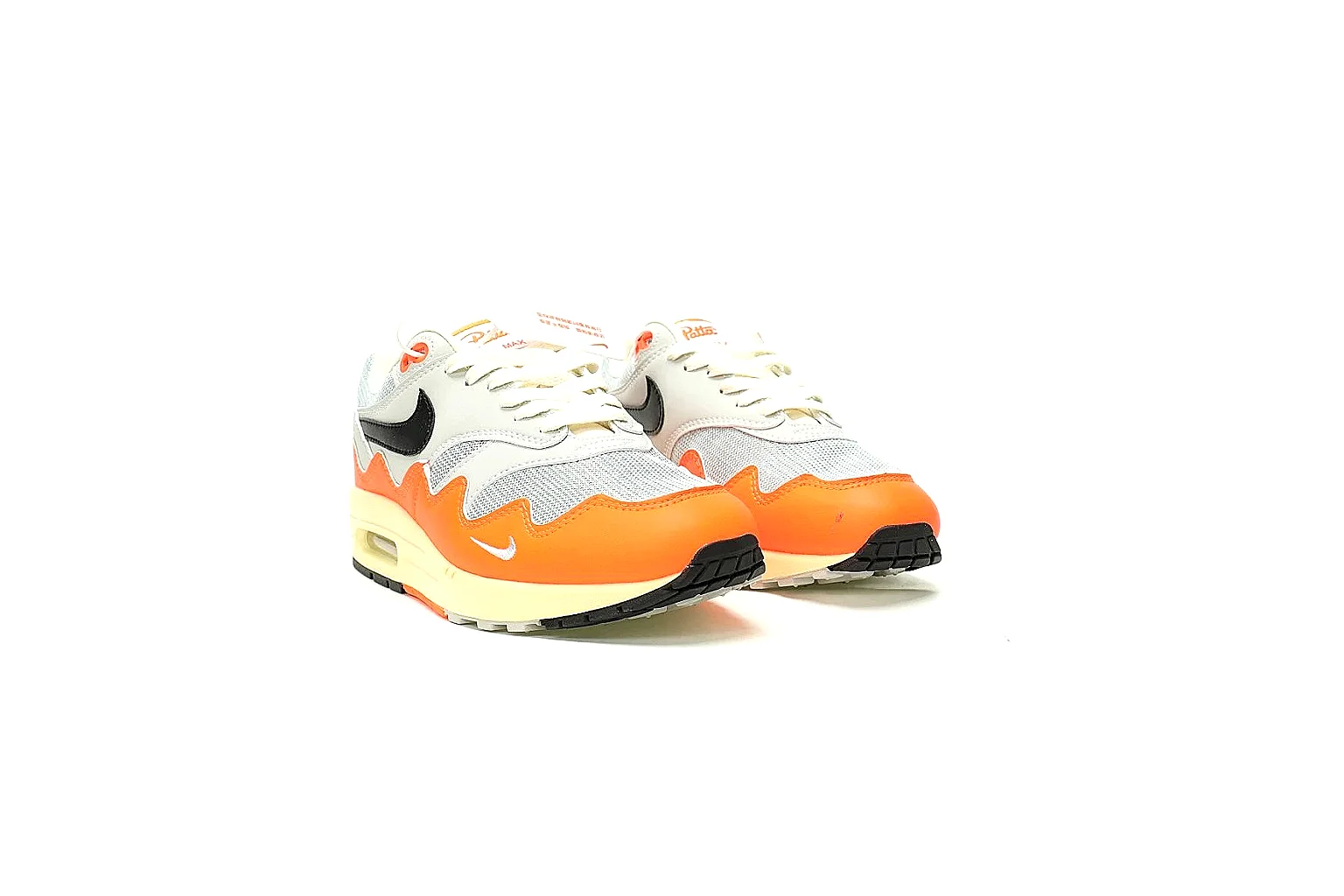 Kako Sheetbase record image for Nike Orange Cream Retro Runner Sneaker thumbnail 4