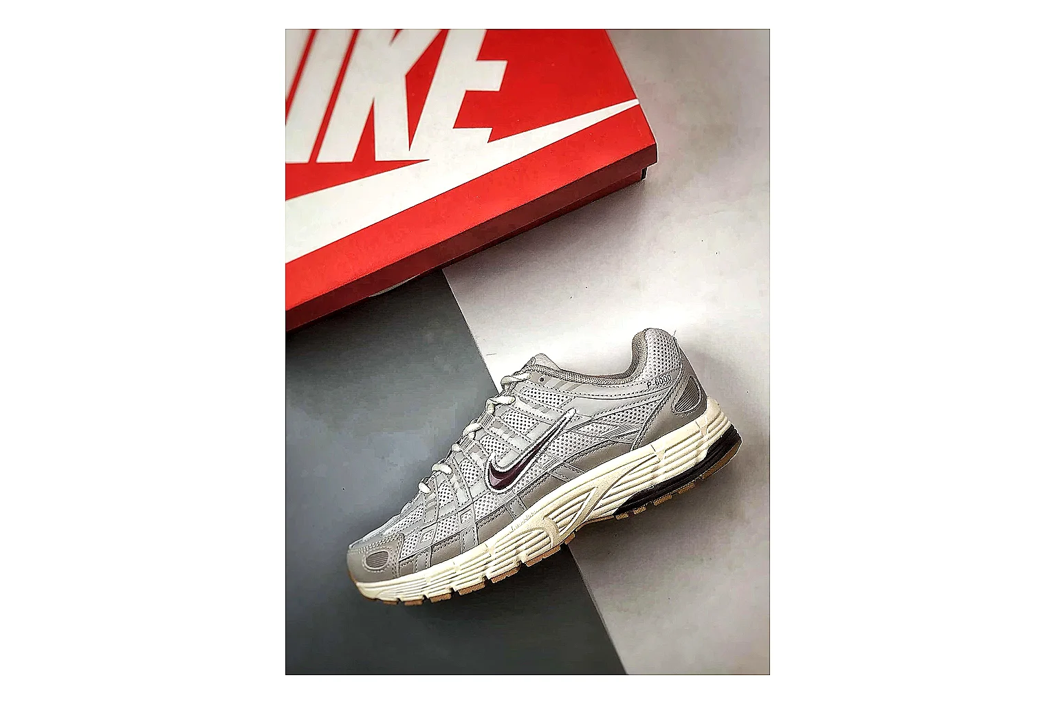 Nike P 6000 Gray Sneakers spreadsheet record image SKU 1182167049 thumbnail 3