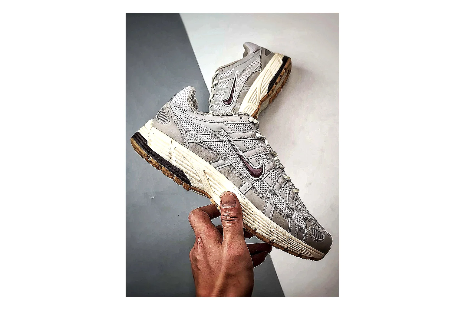 Nike P 6000 Gray Sneakers spreadsheet record image SKU 1182167049 thumbnail 4