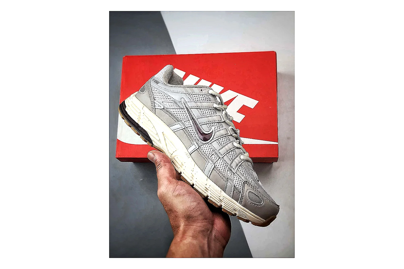 Nike P 6000 Gray Sneakers spreadsheet record image SKU 1182167049 thumbnail 6