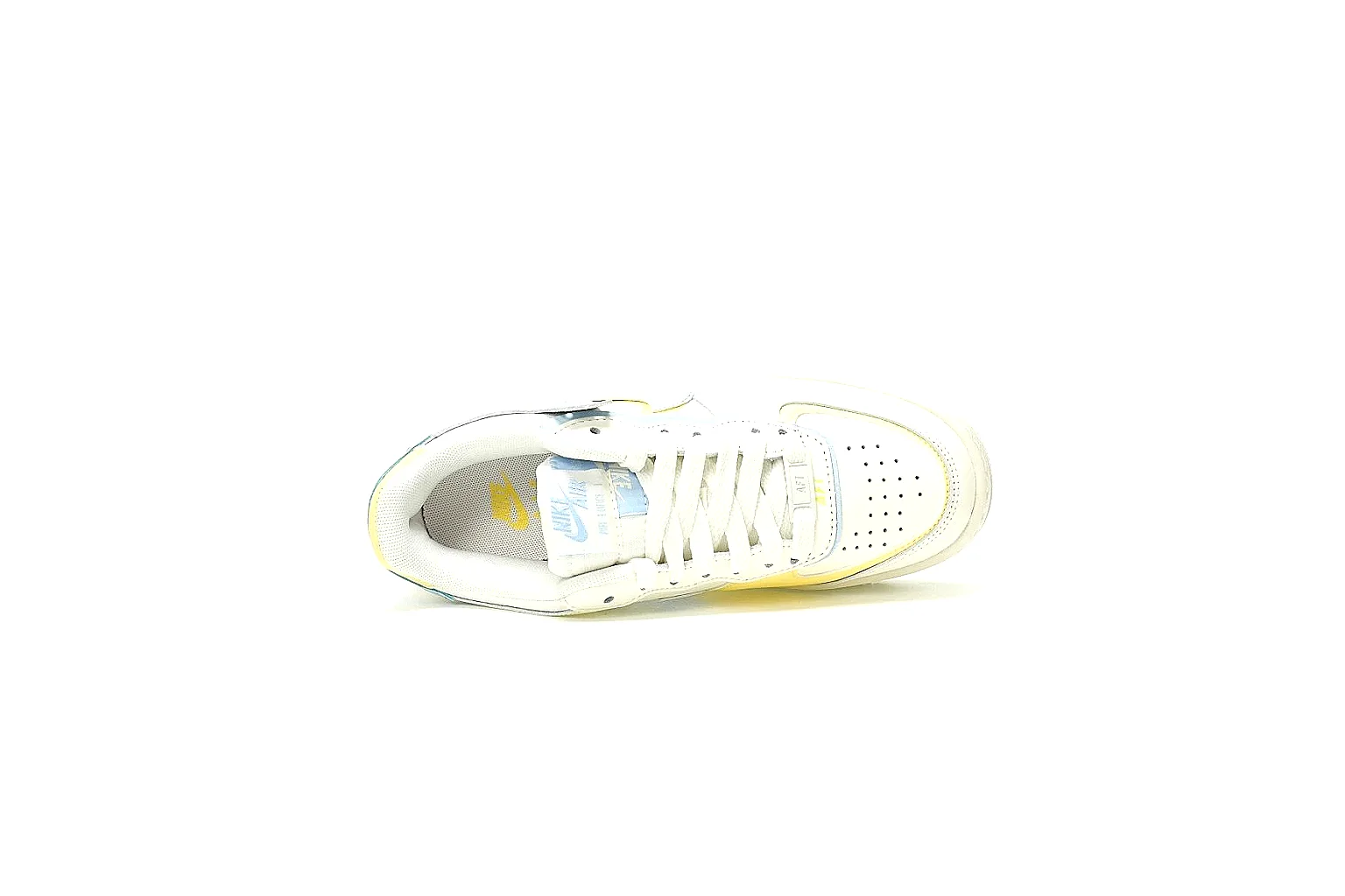 Kako Sheetbase record image for Nike Pale Yellow Low Court Sneaker thumbnail 2