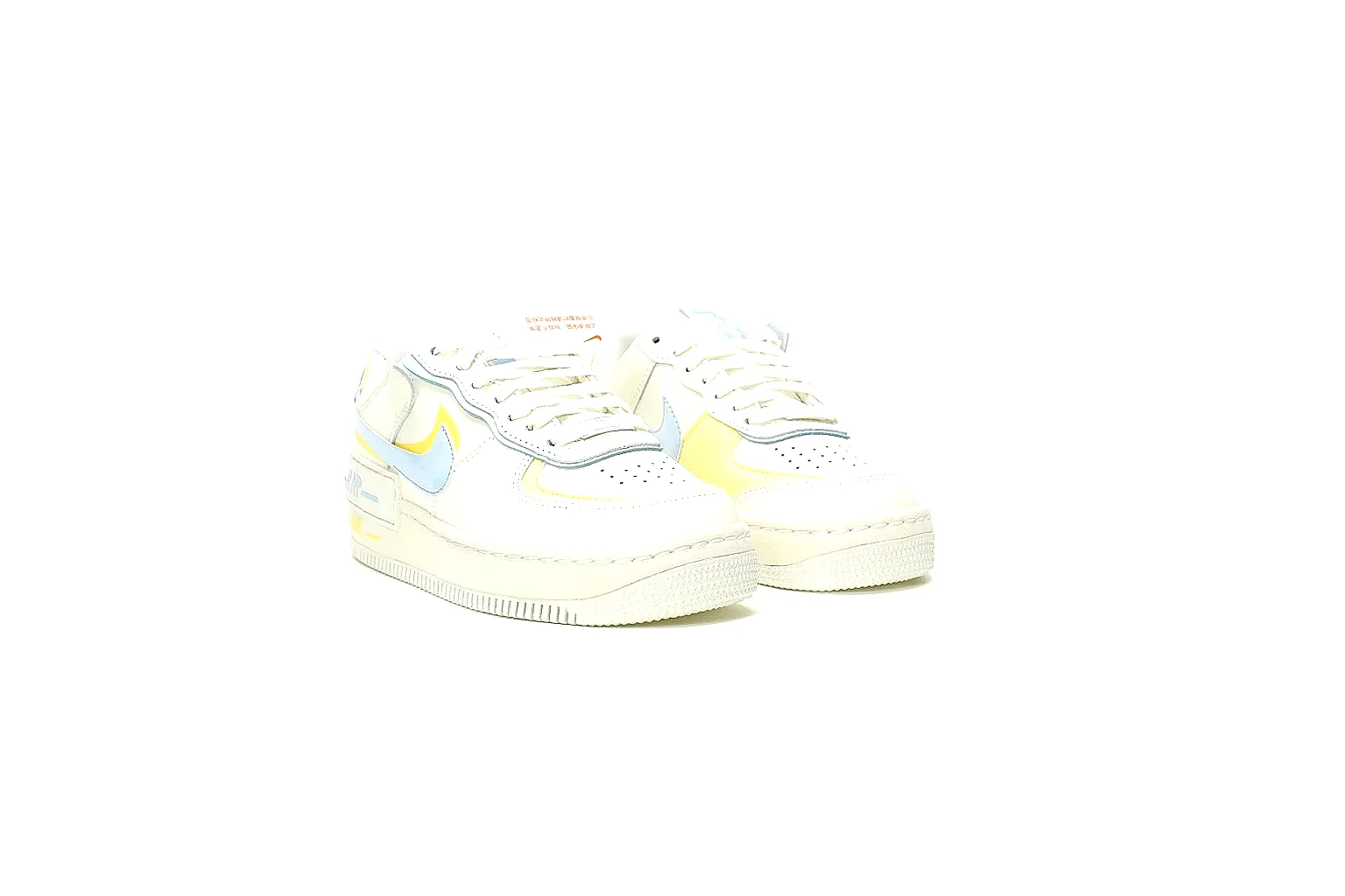 Kako Sheetbase record image for Nike Pale Yellow Low Court Sneaker thumbnail 4