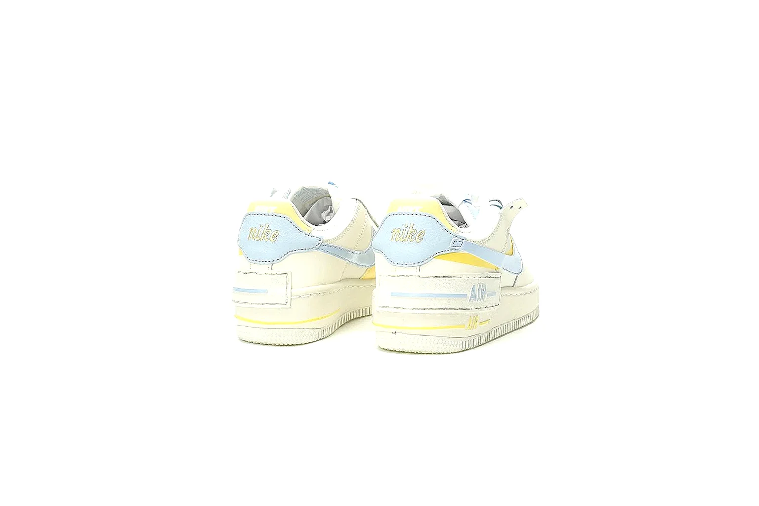 Kako Sheetbase record image for Nike Pale Yellow Low Court Sneaker thumbnail 5