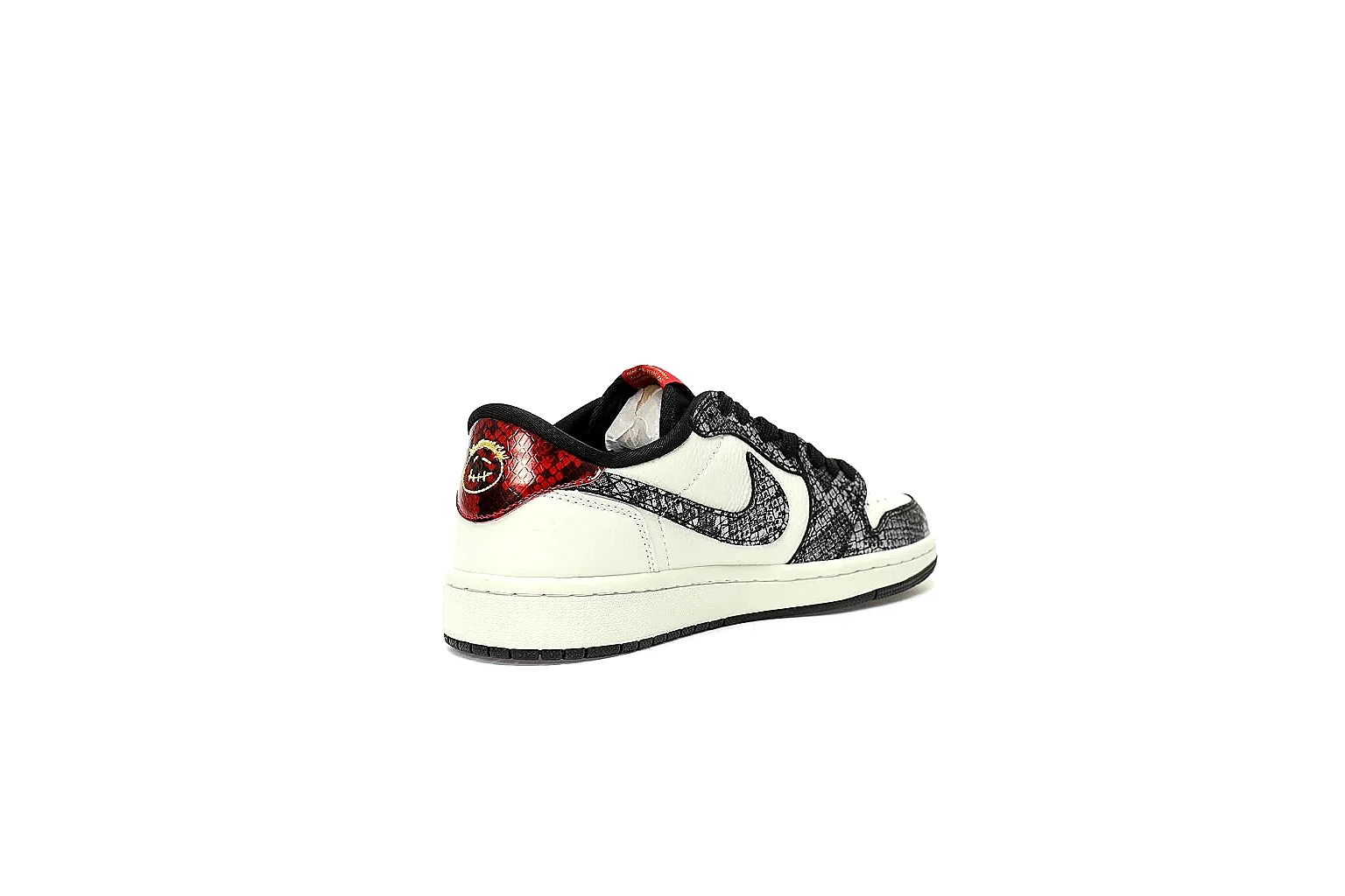 Kako Sheetbase record image for Nike Red Black Low Court thumbnail 3