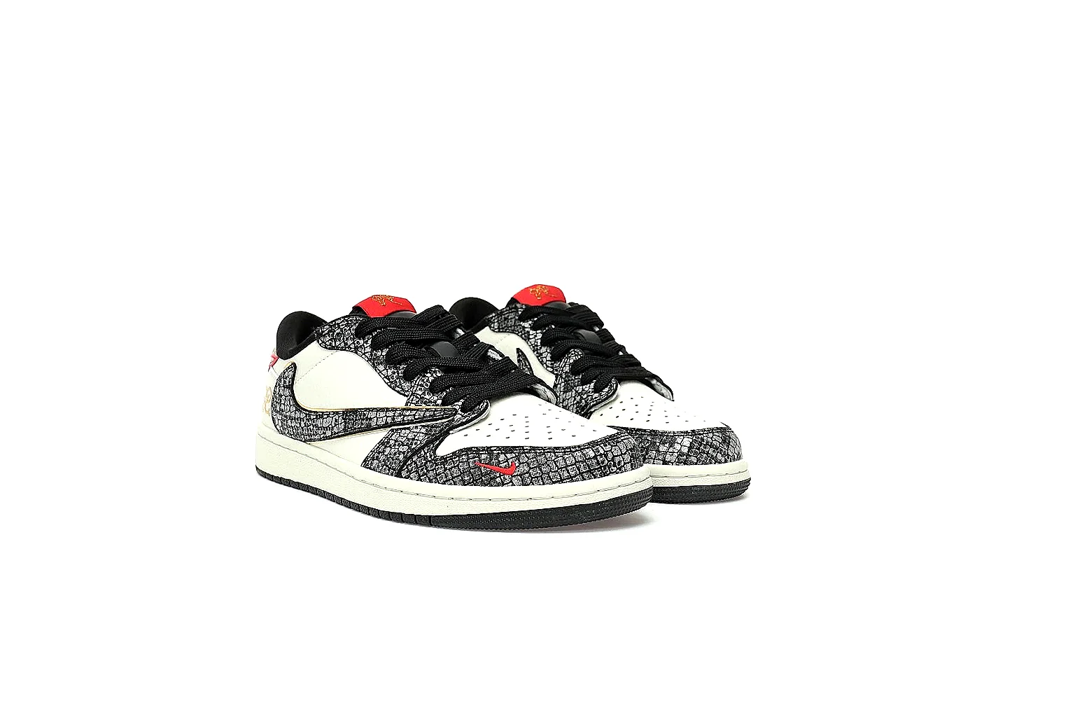 Kako Sheetbase record image for Nike Red Black Low Court thumbnail 5