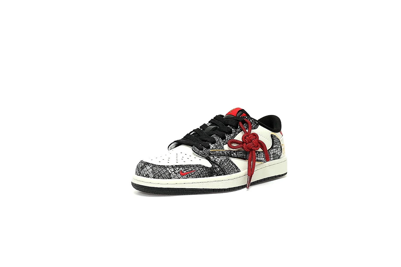 Kako Sheetbase record image for Nike Red Black Low Court thumbnail 6