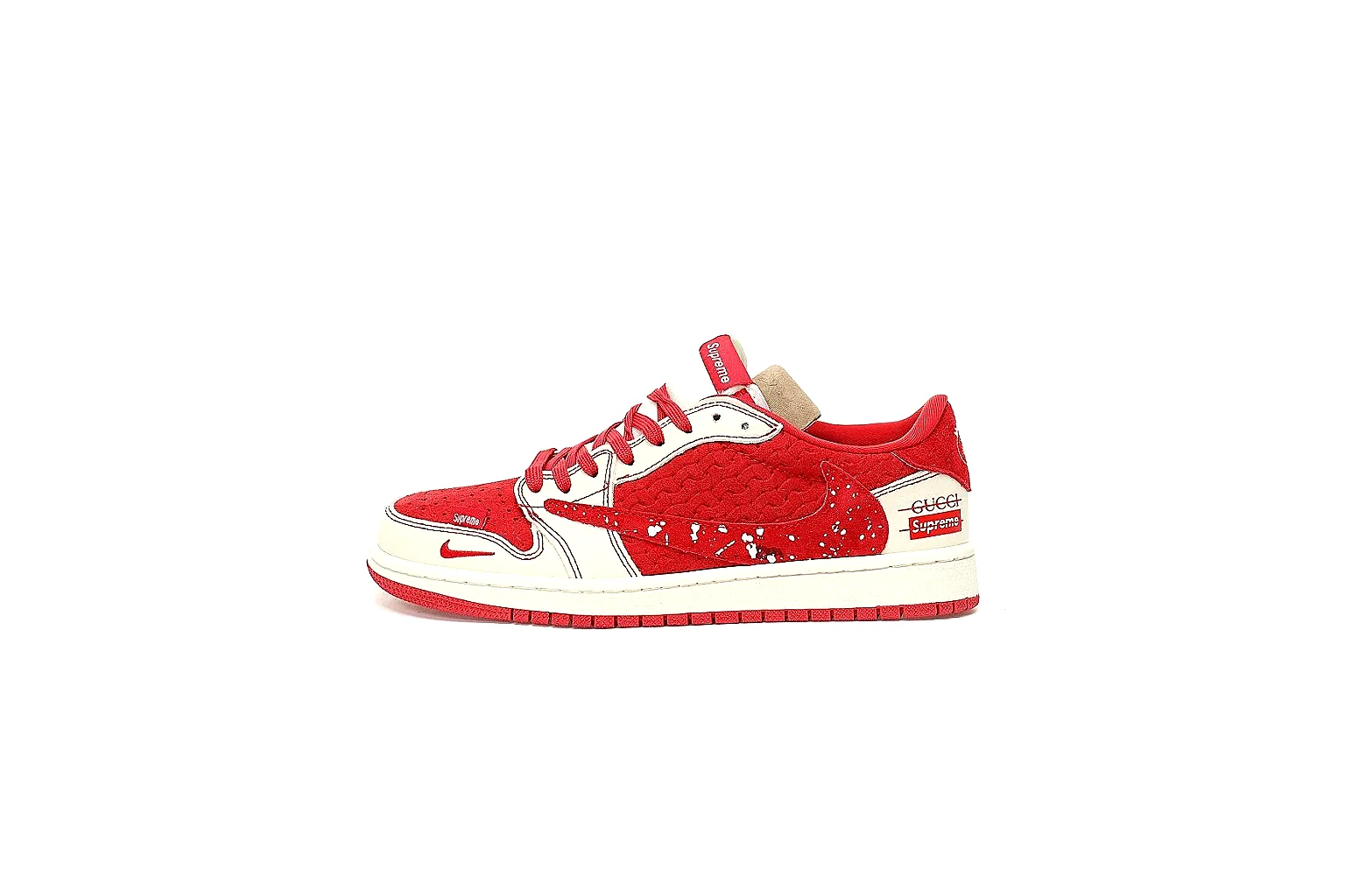 Kako Sheetbase record image for Nike Red White Low Court