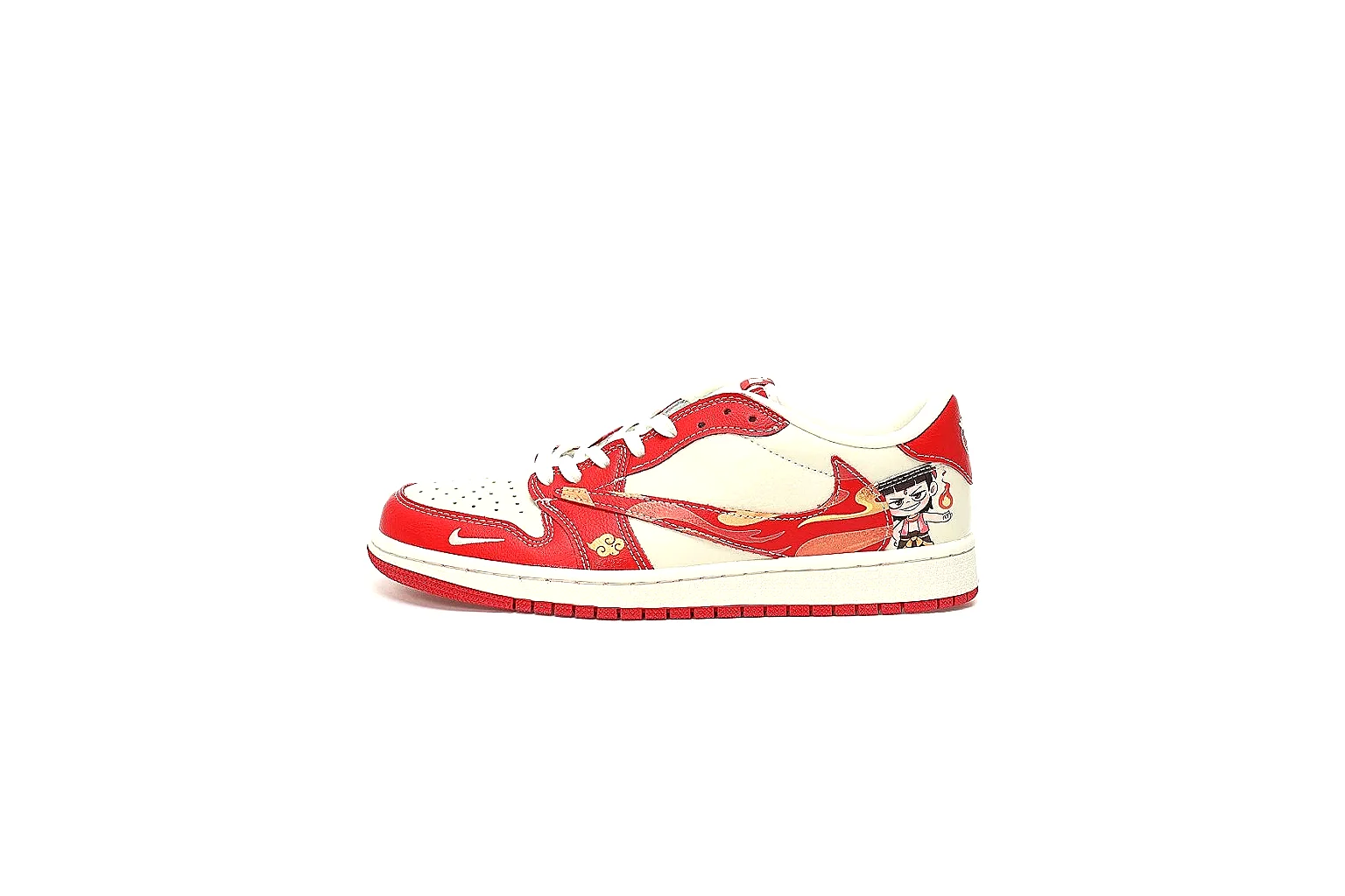 Kako Sheetbase record image for Nike Red White Low Court