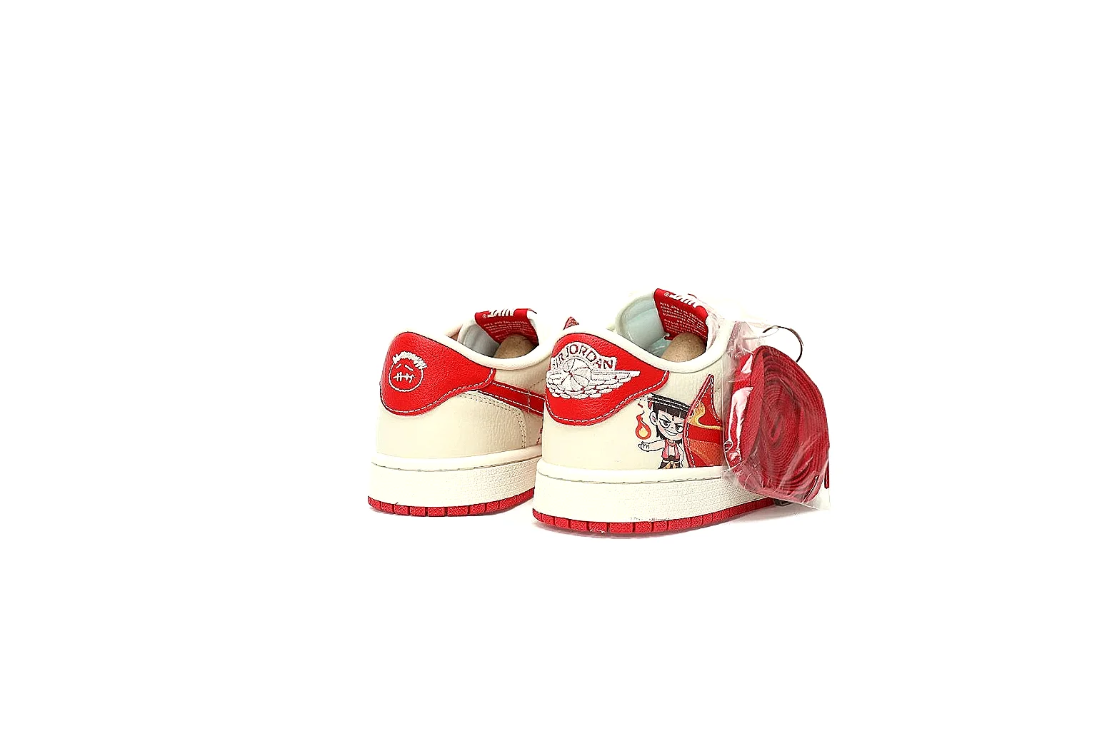Kako Sheetbase record image for Nike Red White Low Court thumbnail 5