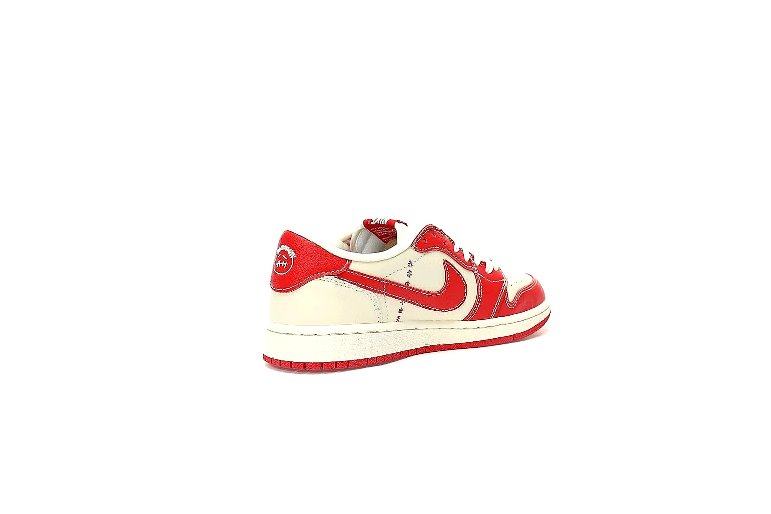 Kako Sheetbase record image for Nike Red White Low Court thumbnail 6