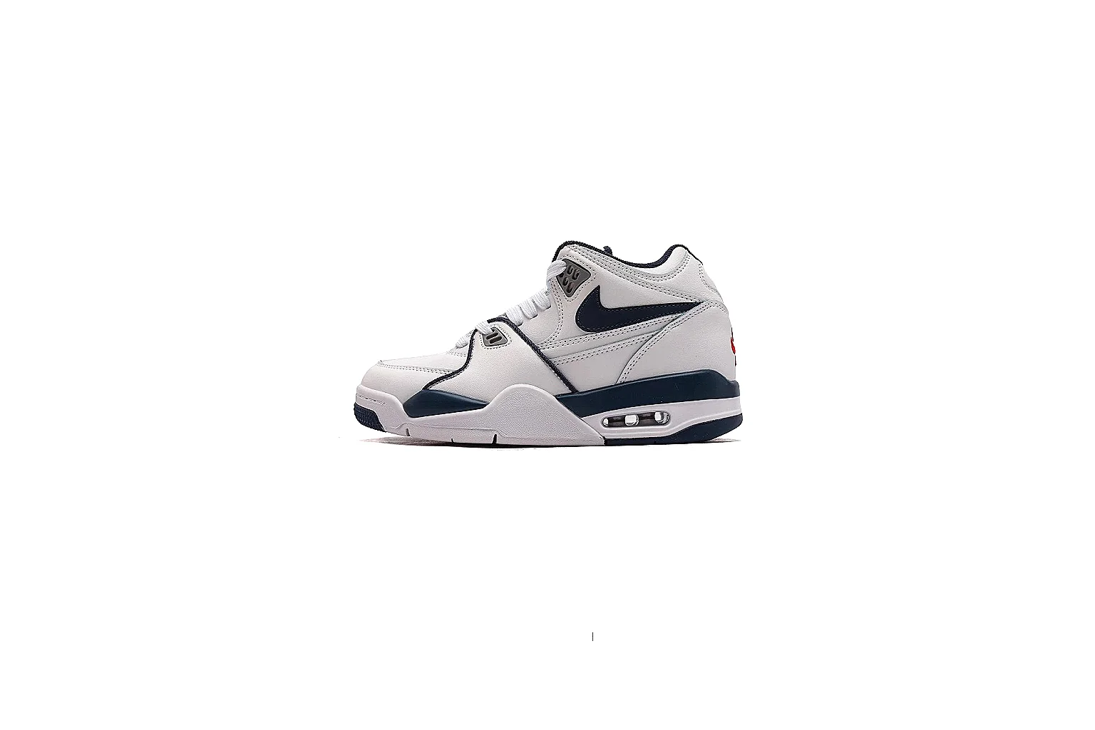 kakosheetbase.com Nike White Navy Retro Basketball 0708 White Navy low-top product image
