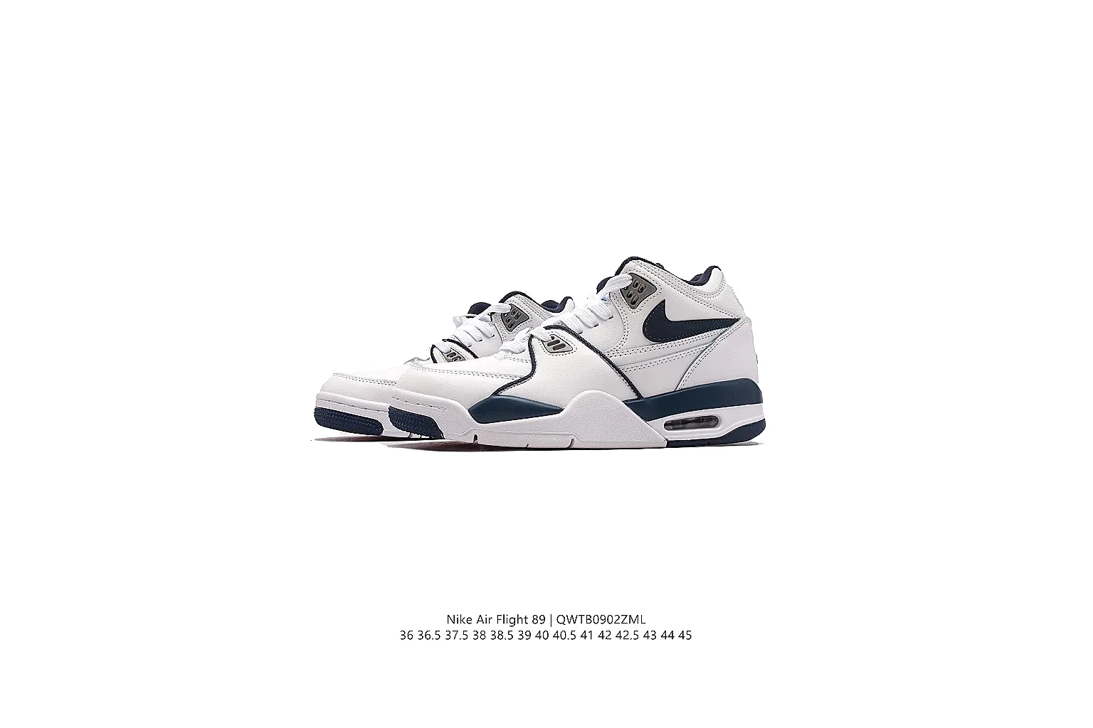 kakosheetbase.com Nike White Navy Retro Basketball 0708 White Navy low-top product image thumbnail 6