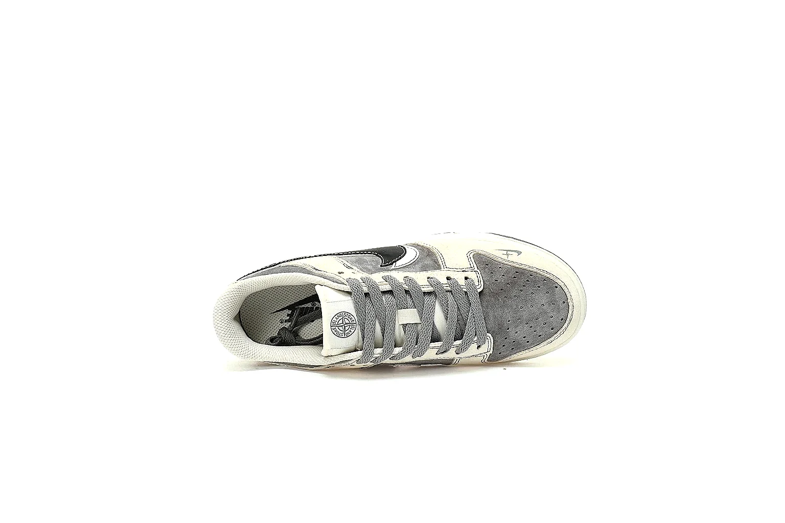Kako Sheetbase record image for Nike Silver Gray Low Court thumbnail 3