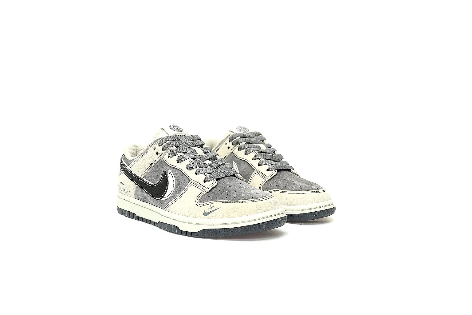 Kako Sheetbase record image for Nike Silver Gray Low Court thumbnail 5