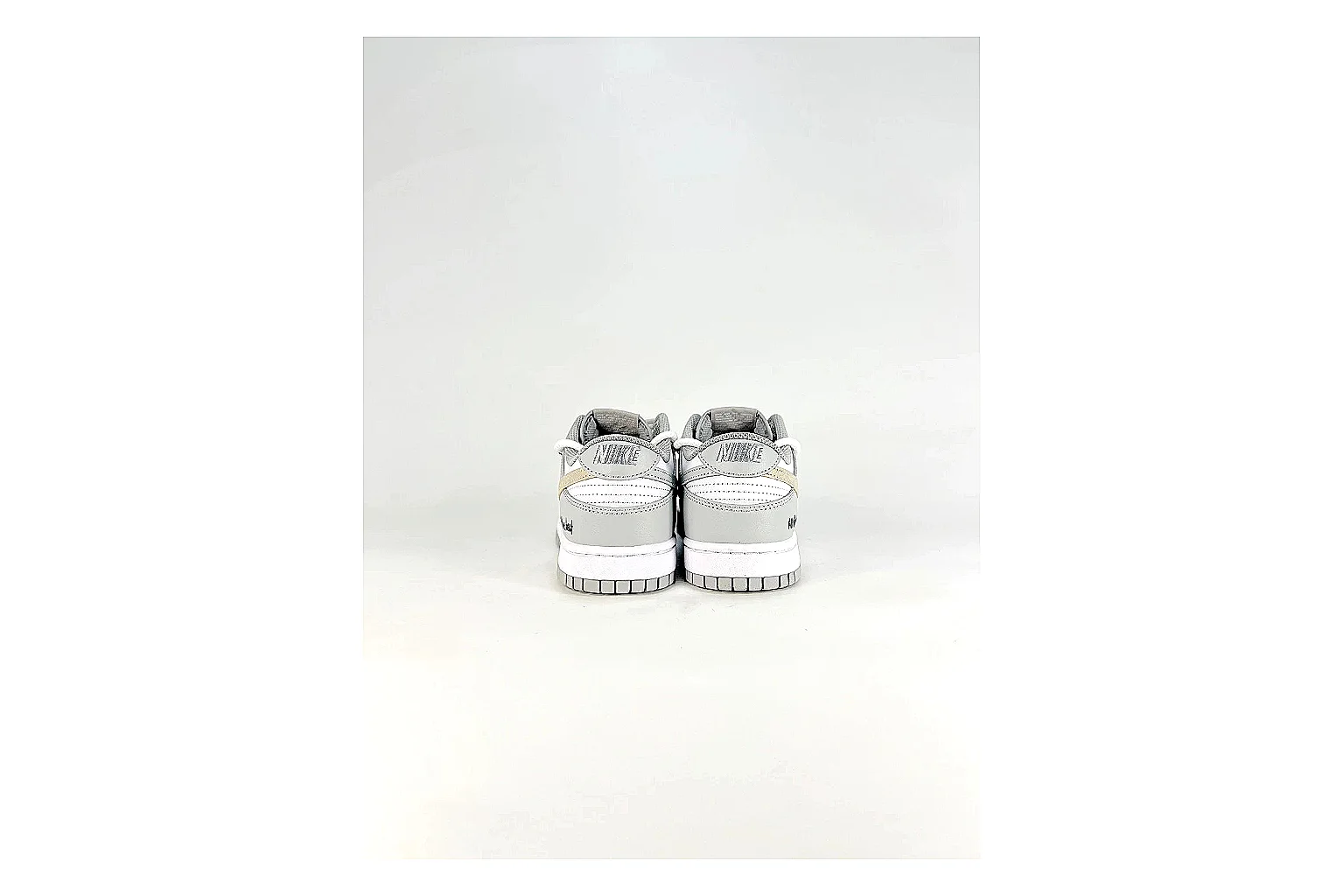 Nike Silver Runner Silver Gold spreadsheet record photo showing silver synthetic-mesh upper, gold accent details, modern runner shape, and cushioned sole