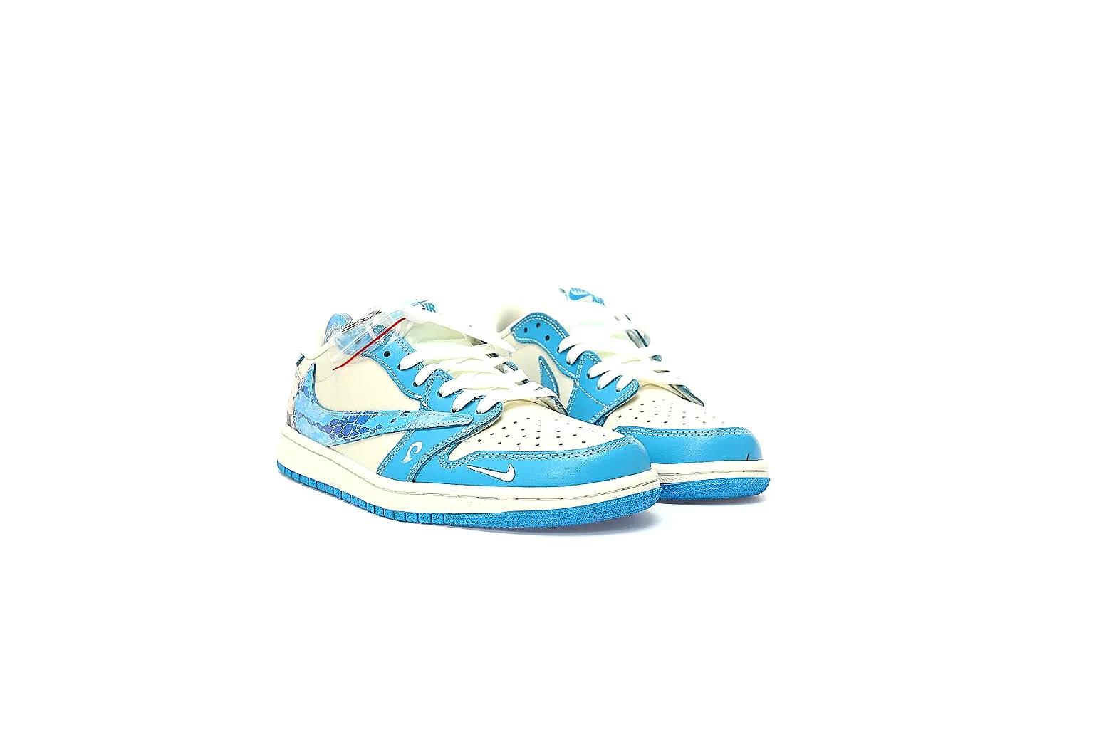 Kako Sheetbase record image for Nike Sky Blue Low Court thumbnail 4