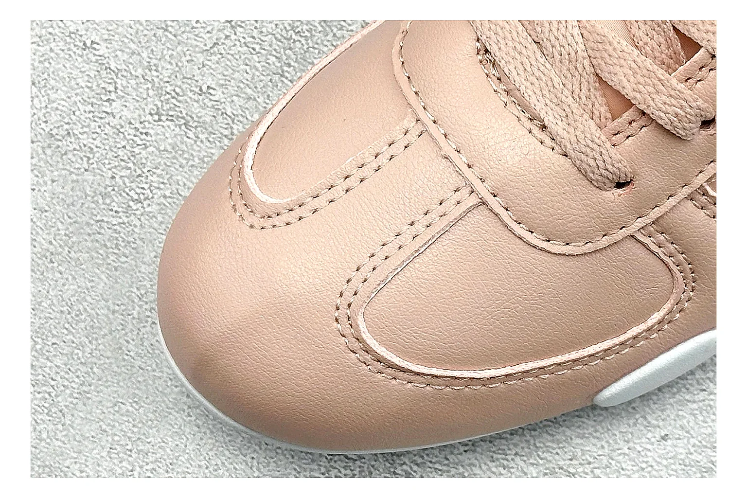 Nike Sprint Sister Pink spreadsheet record photo showing soft pink retro-runner upper, slim side profile, low collar, and light casual sole thumbnail 5
