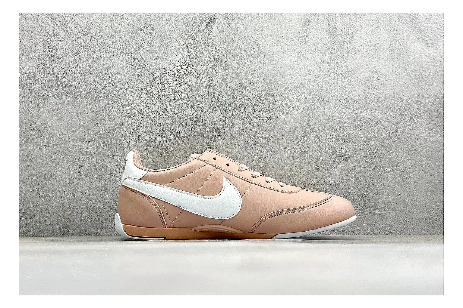 Nike Sprint Sister Pink spreadsheet record photo showing soft pink retro-runner upper, slim side profile, low collar, and light casual sole thumbnail 6