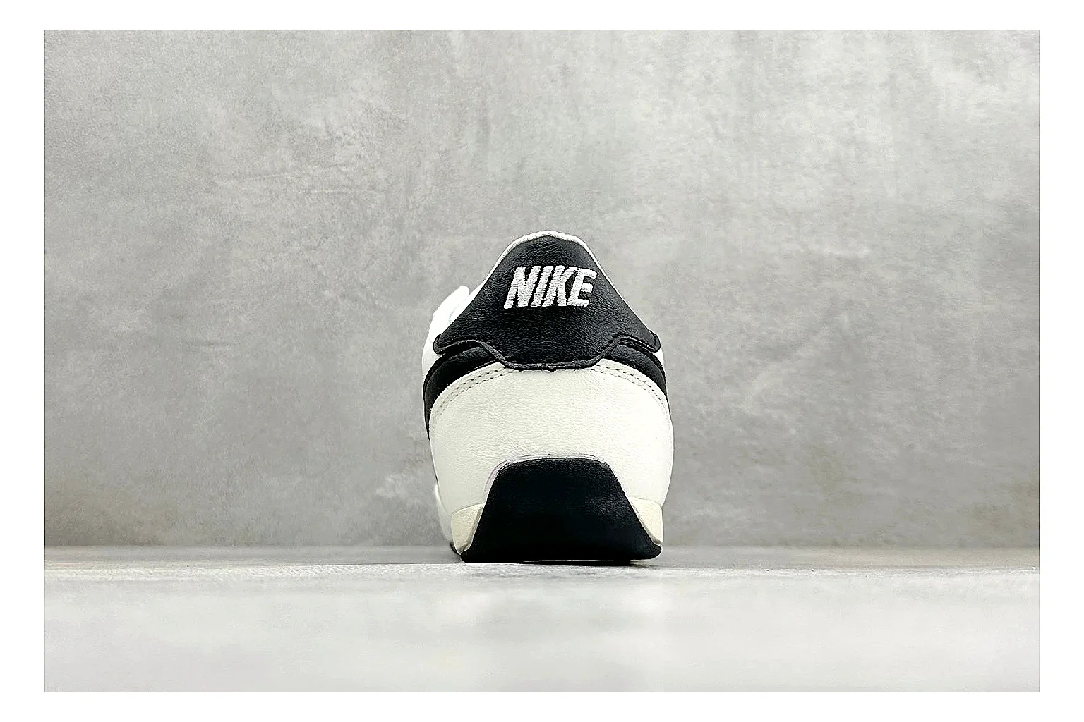 Nike Sprint Sister White Black spreadsheet record photo showing white retro-runner upper, black Swoosh contrast, slim low-top profile, and light casual sole thumbnail 3