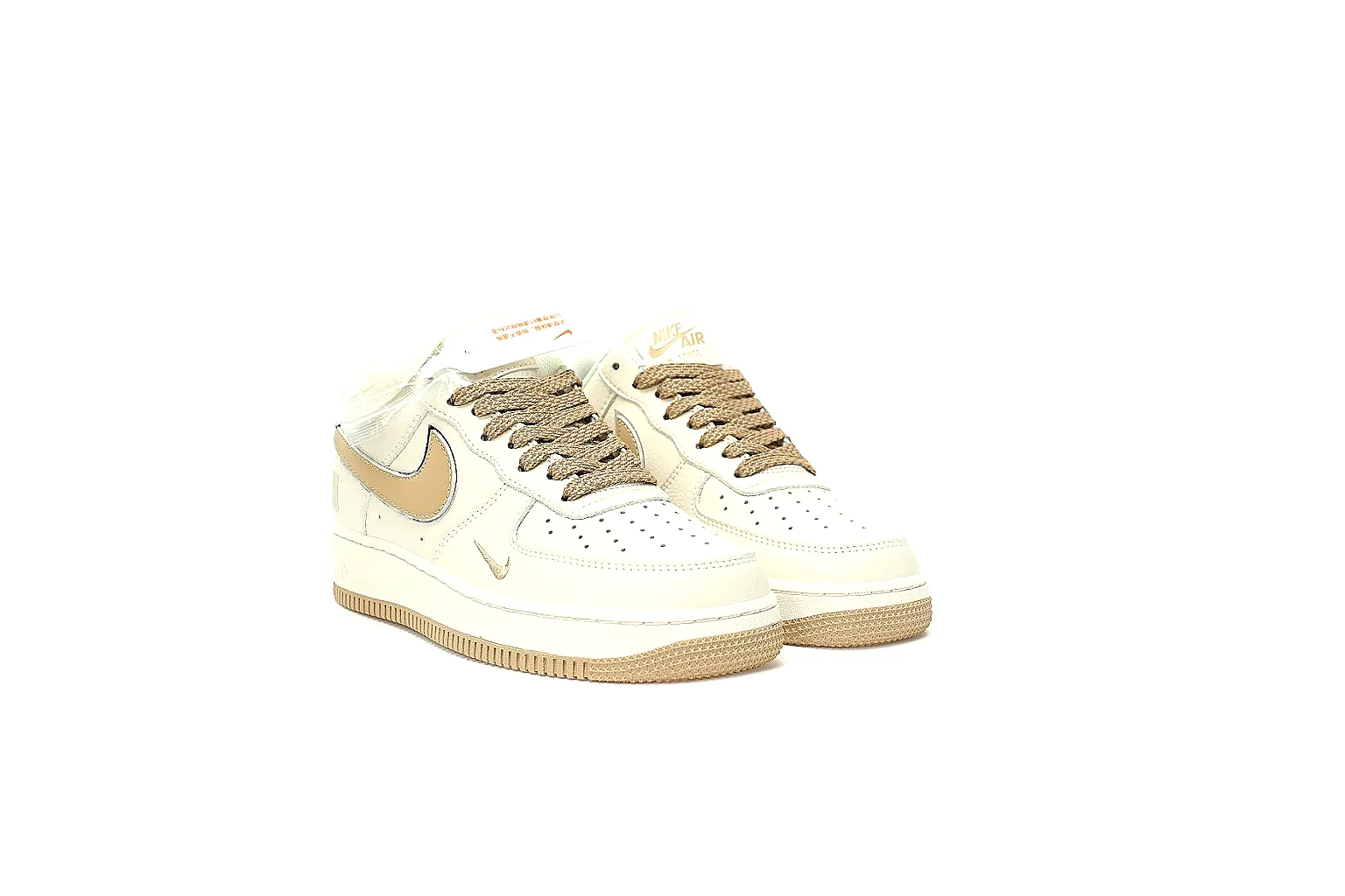 Kako Sheetbase record image for Nike Tan Cream Low Court thumbnail 4