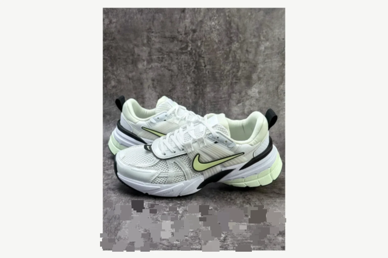 Nike V2k Run Mixed Sneakers spreadsheet record image SKU 1182167268