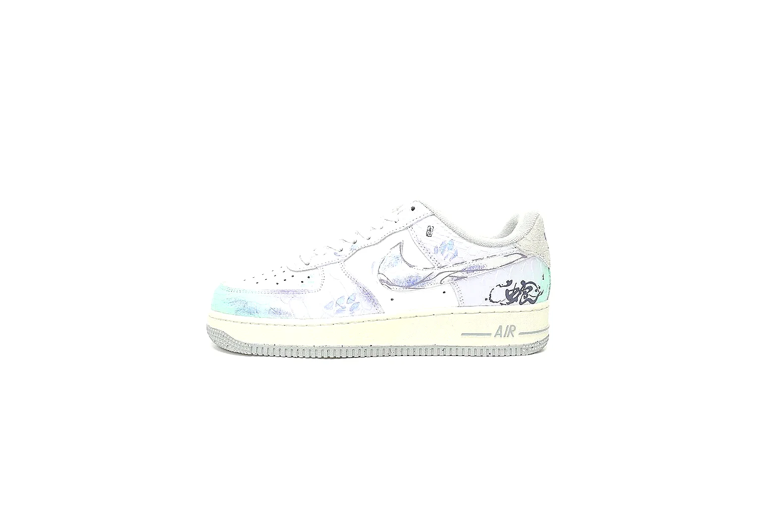 Kako Sheetbase record image for Nike White Aqua Low Court