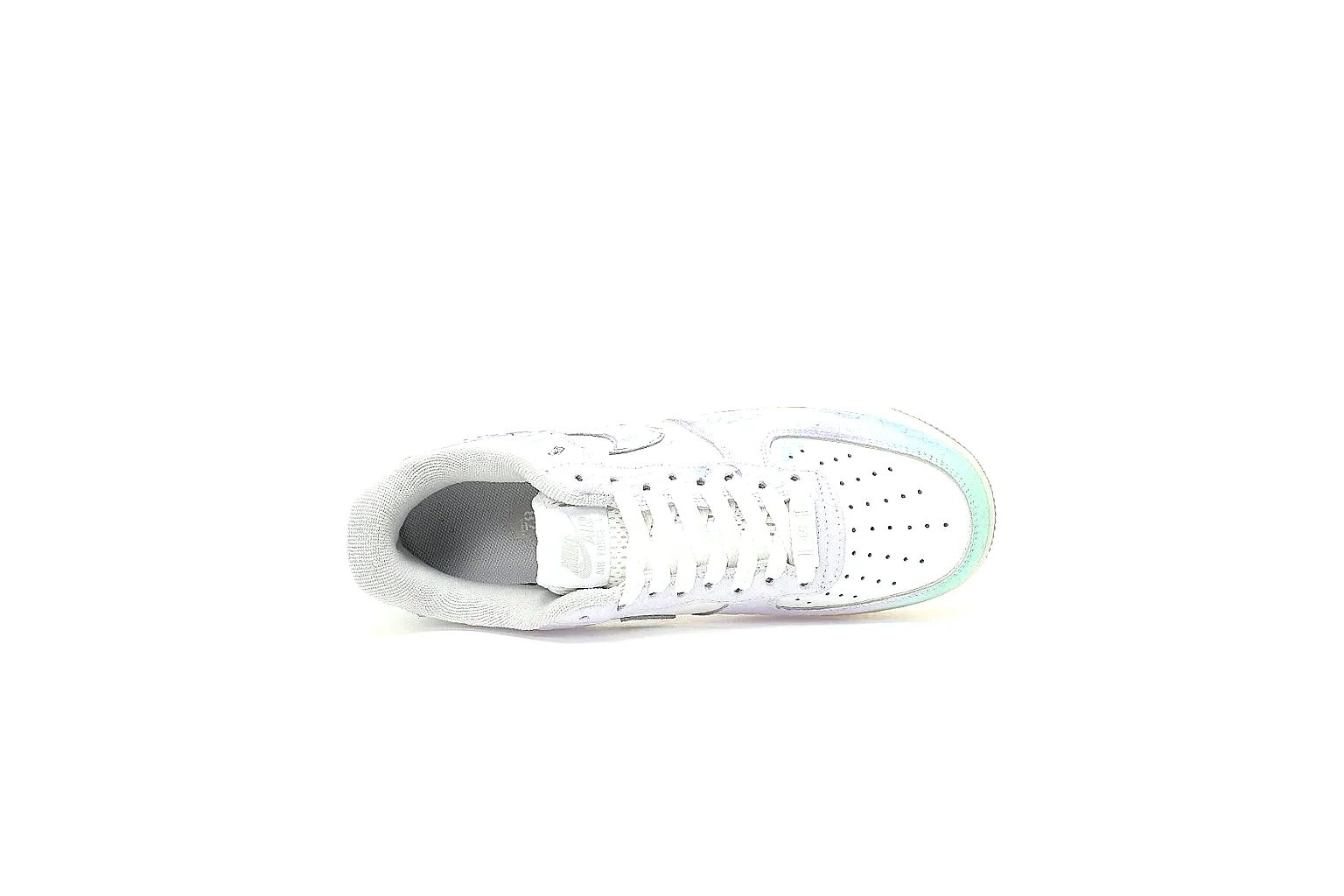 Kako Sheetbase record image for Nike White Aqua Low Court thumbnail 3