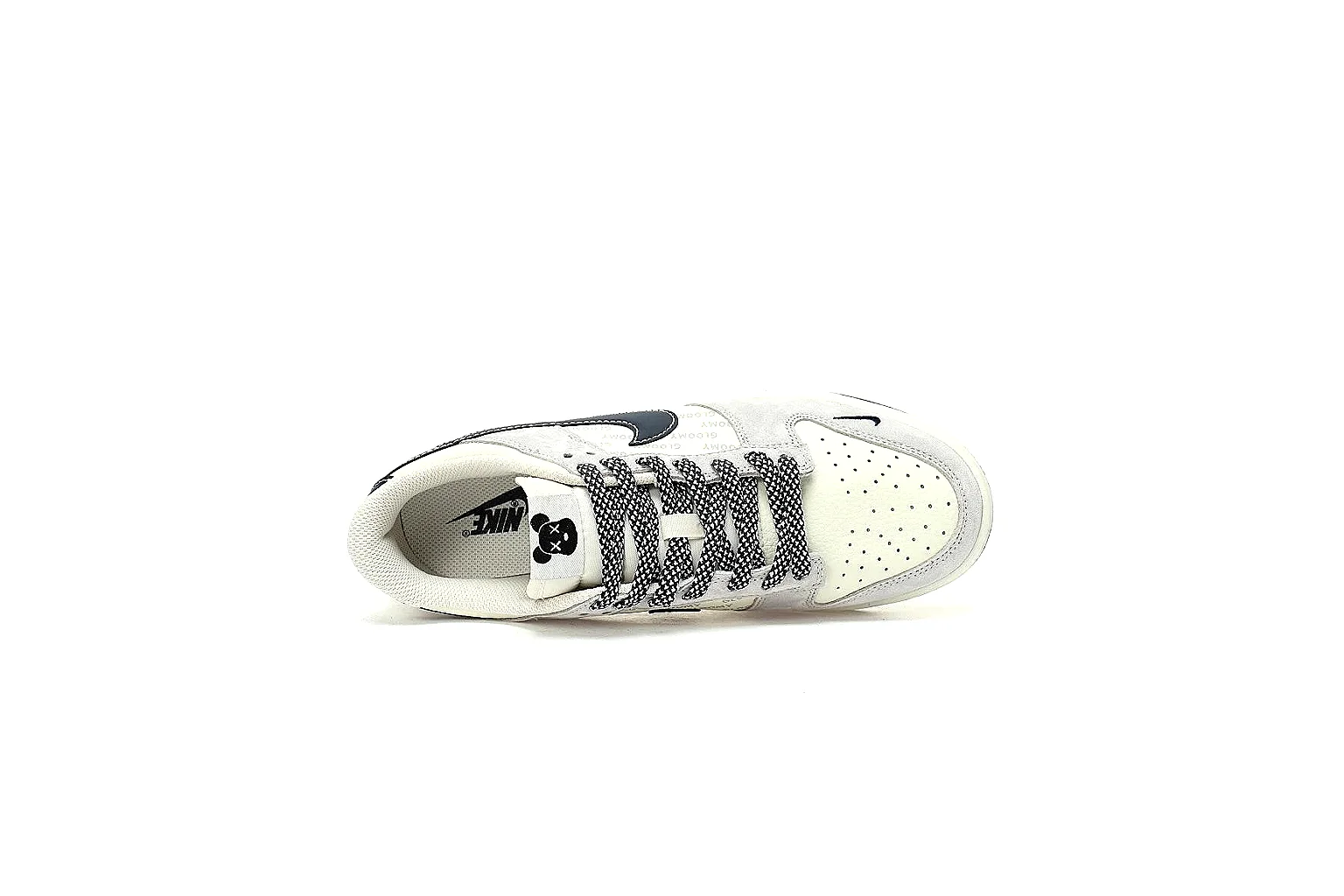Kako Sheetbase record image for Nike White Black Low Court thumbnail 3