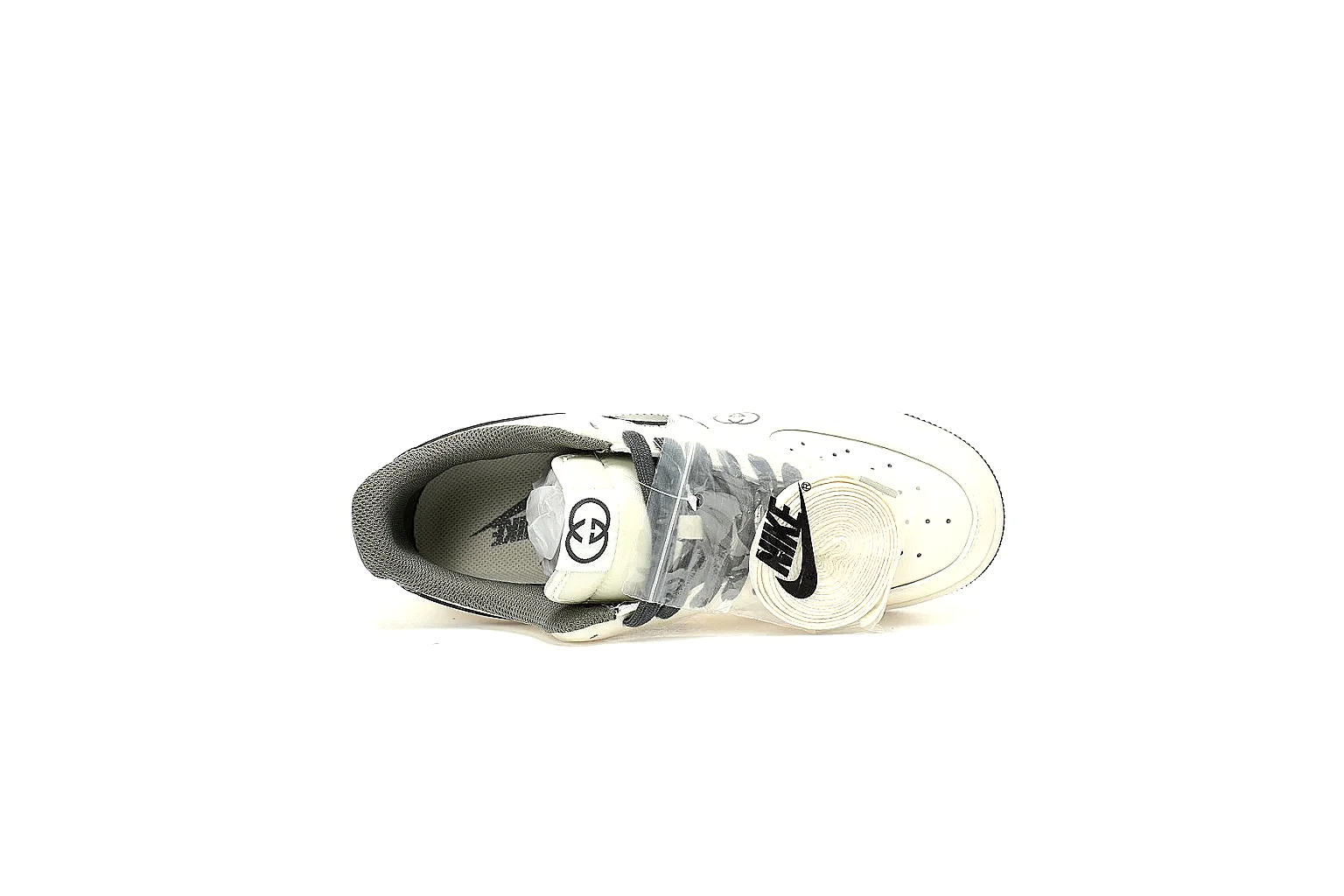 Kako Sheetbase record image for Nike White Black Low Court thumbnail 2