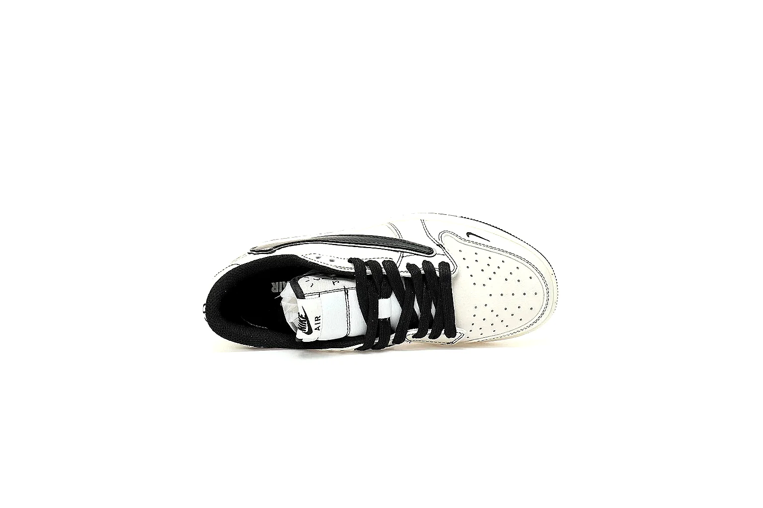 Kako Sheetbase record image for Nike White Black Low Court thumbnail 2