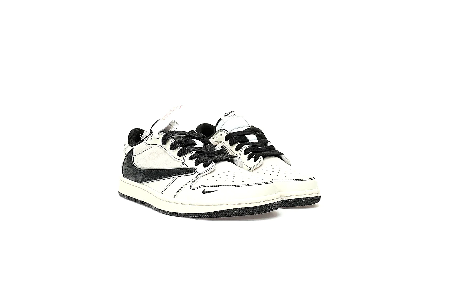 Kako Sheetbase record image for Nike White Black Low Court thumbnail 4