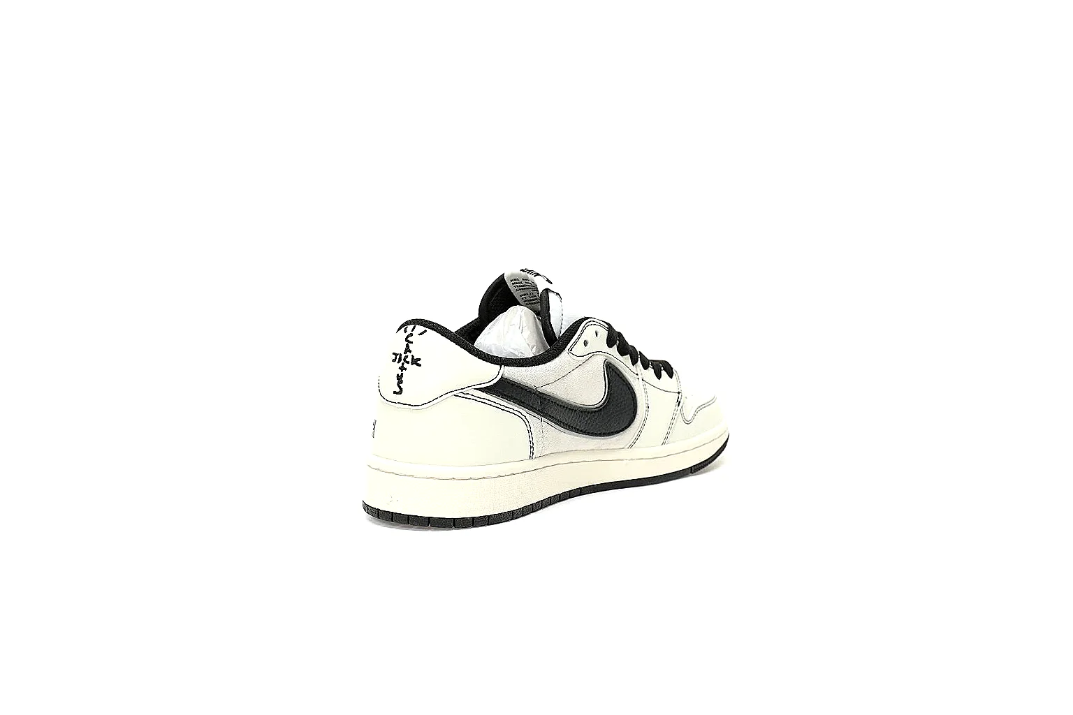 Kako Sheetbase record image for Nike White Black Low Court thumbnail 6