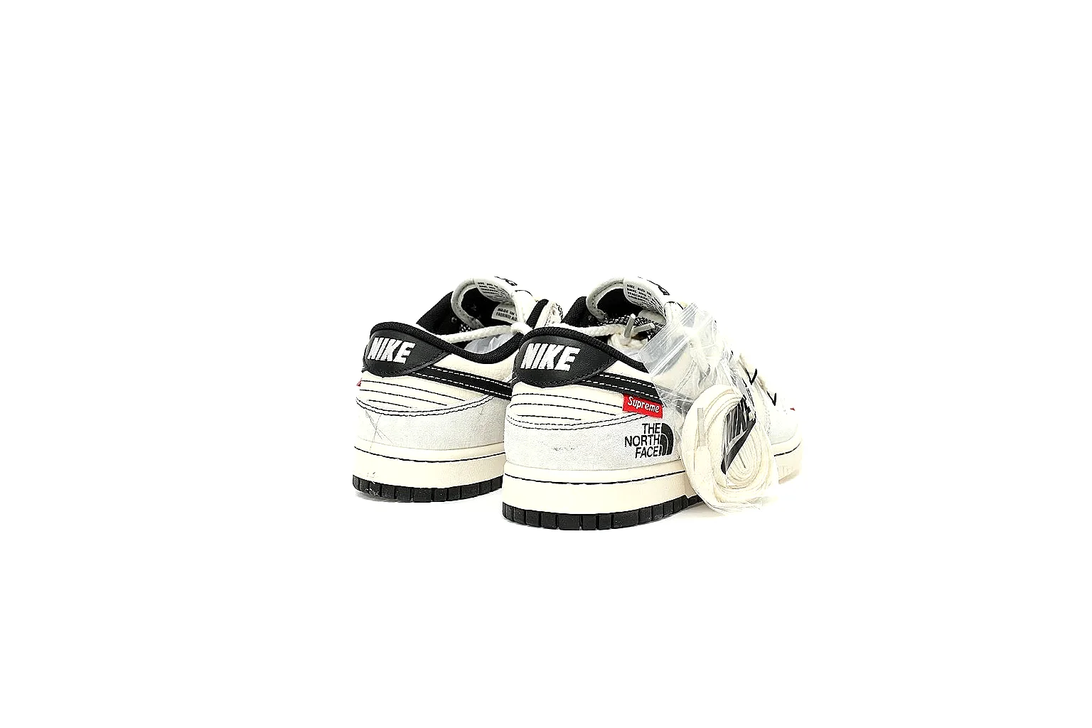 Kako Sheetbase record image for Nike White Black Low Court thumbnail 5