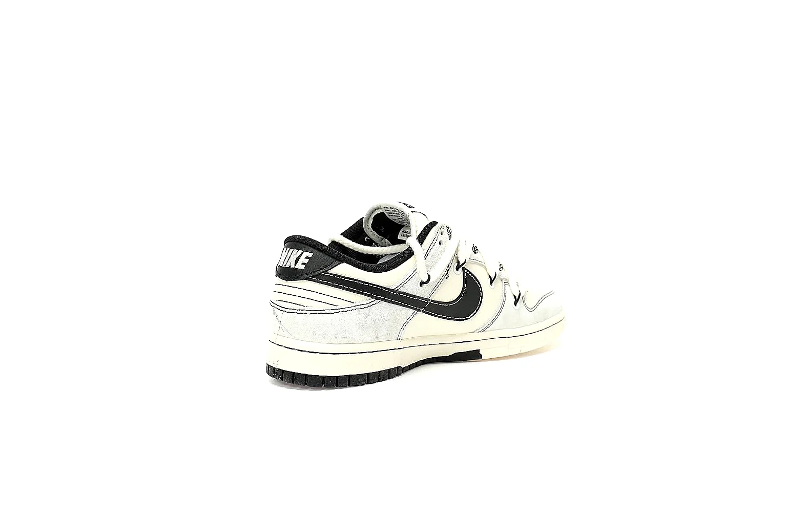 Kako Sheetbase record image for Nike White Black Low Court thumbnail 6