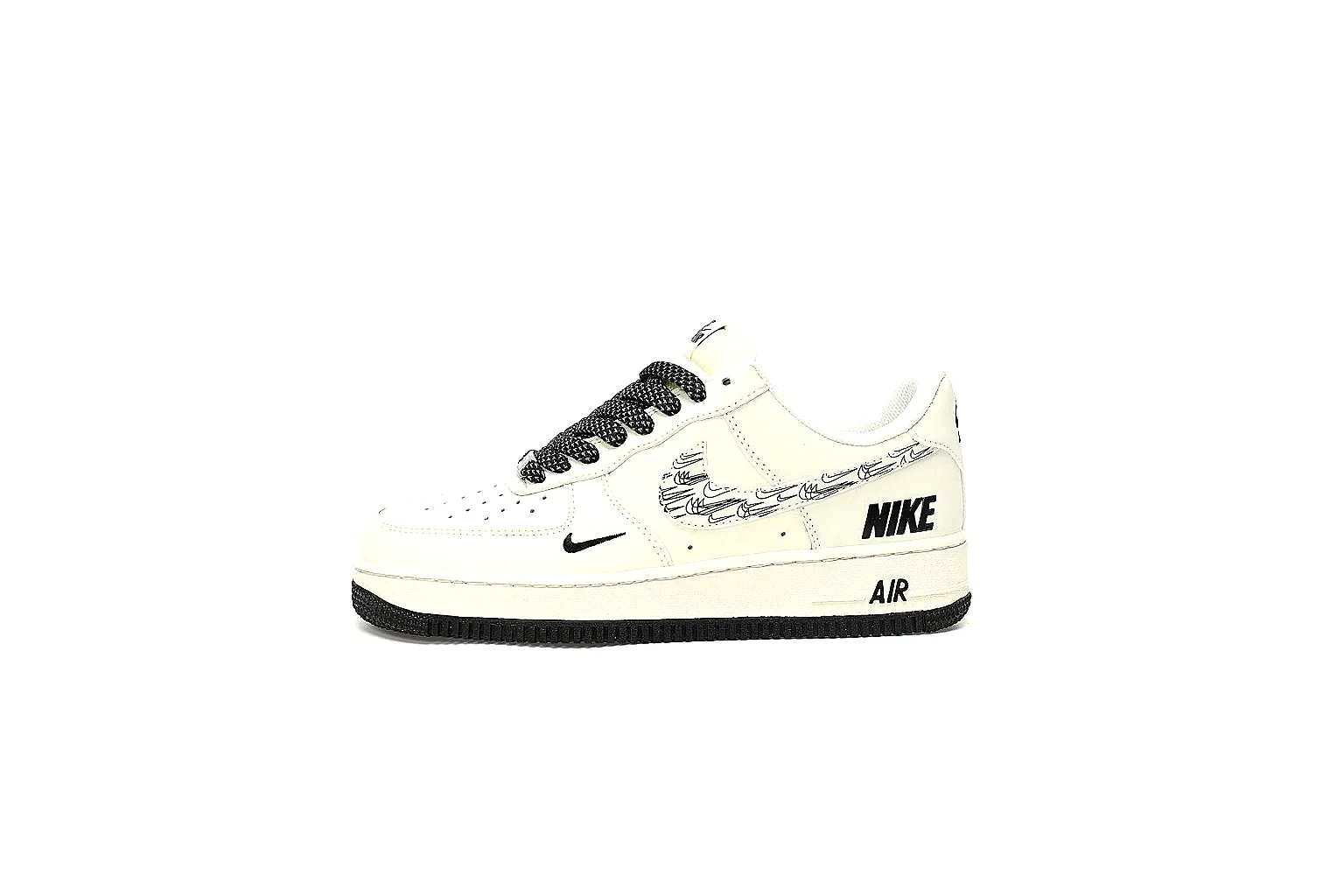 Kako Sheetbase record image for Nike White Black Low Court