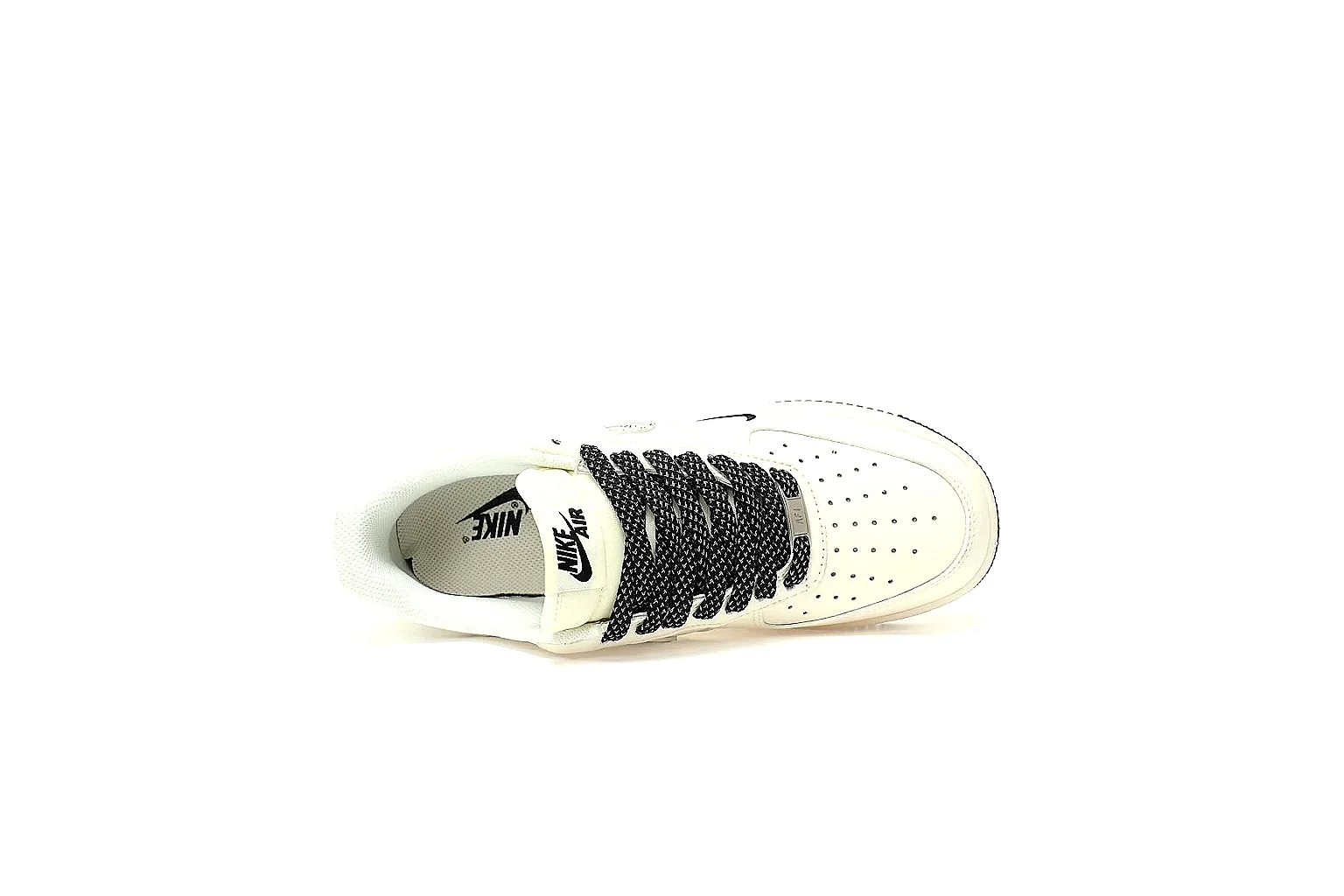 Kako Sheetbase record image for Nike White Black Low Court thumbnail 2