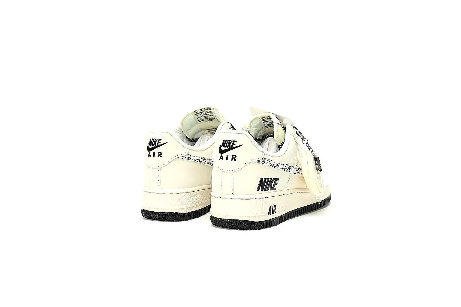 Kako Sheetbase record image for Nike White Black Low Court thumbnail 5