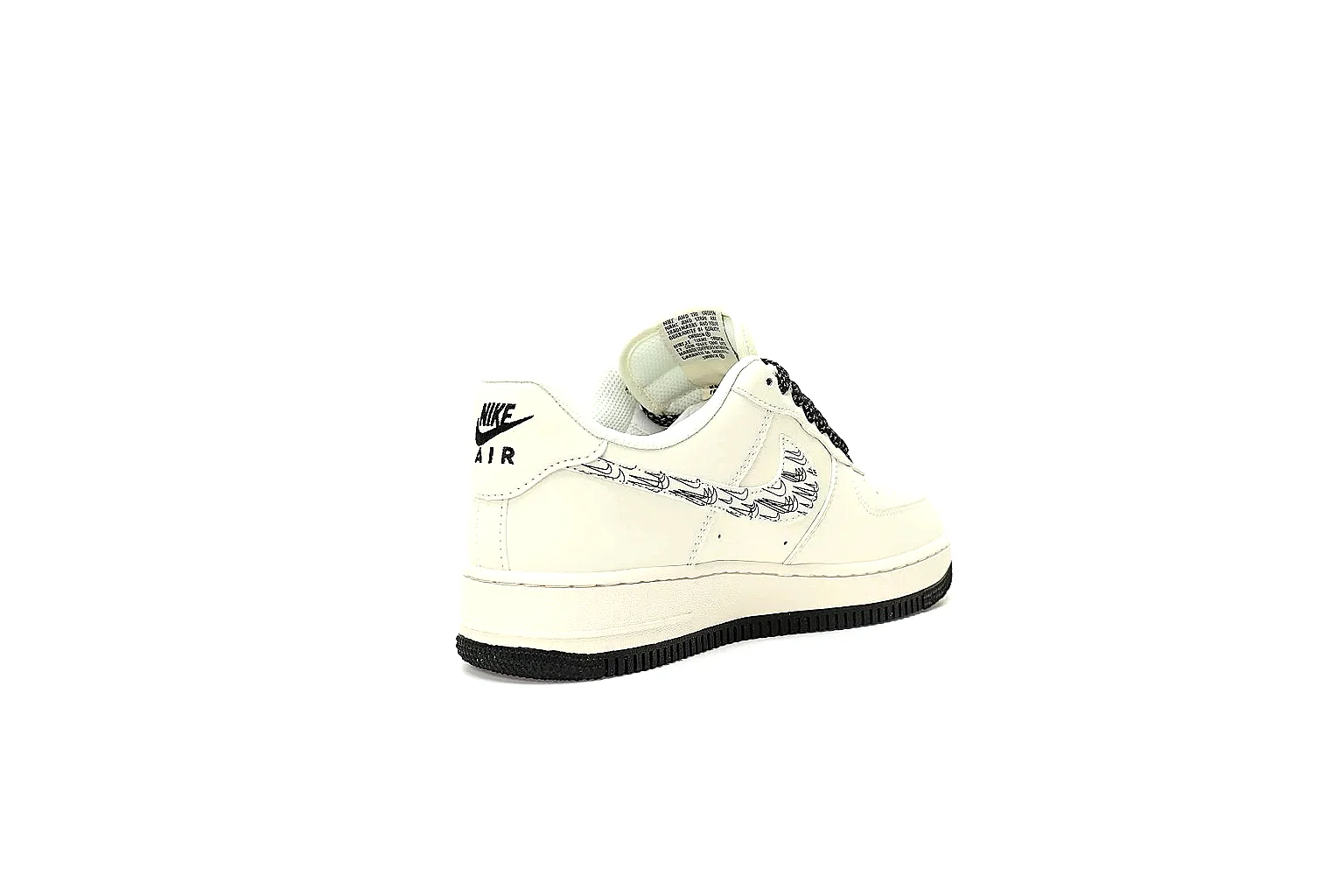 Kako Sheetbase record image for Nike White Black Low Court thumbnail 6