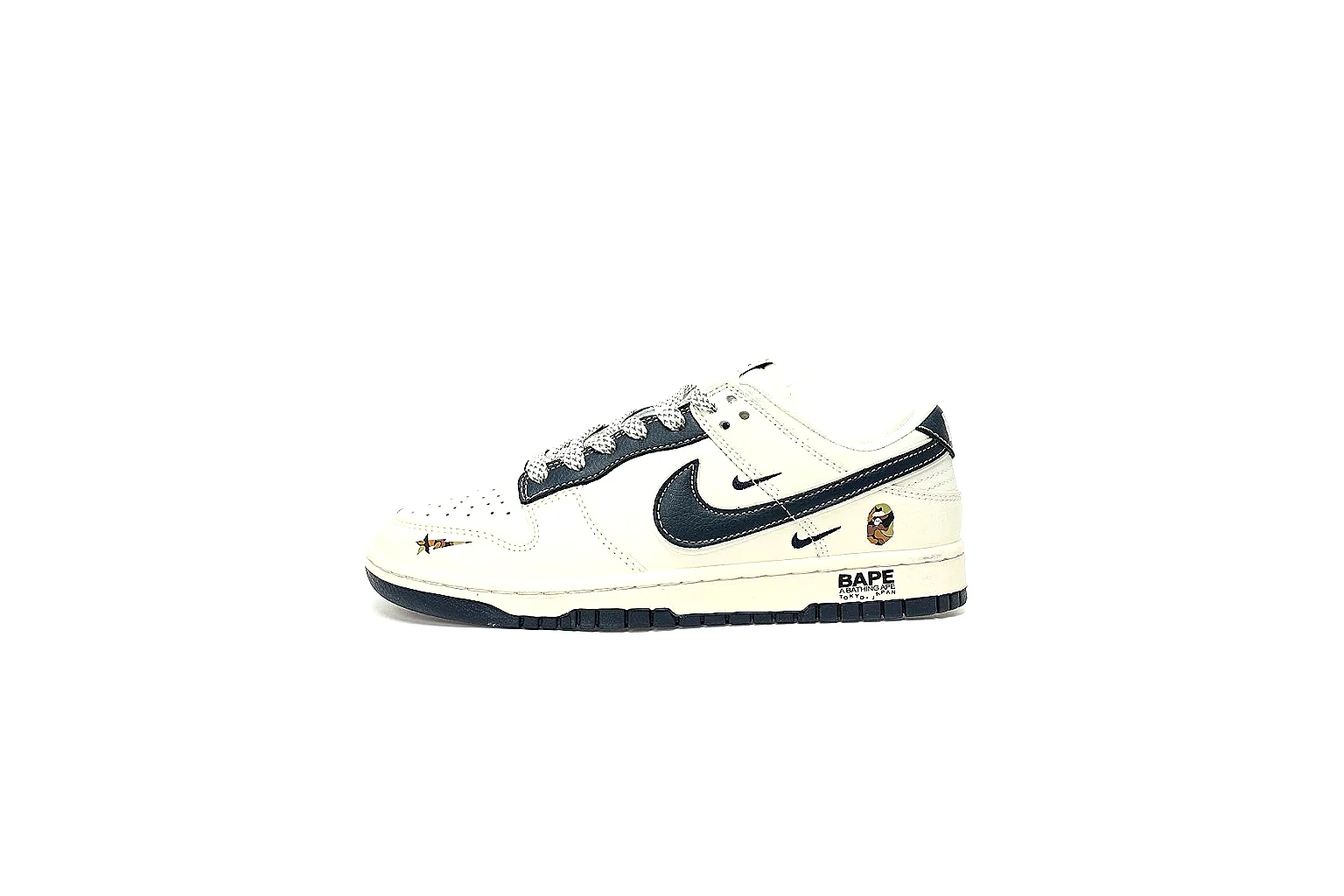 Kako Sheetbase record image for Nike White Black Low Court