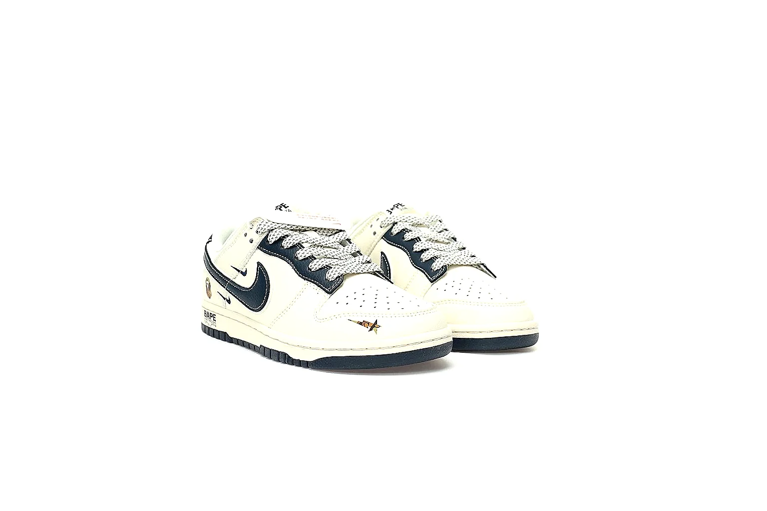 Kako Sheetbase record image for Nike White Black Low Court thumbnail 4