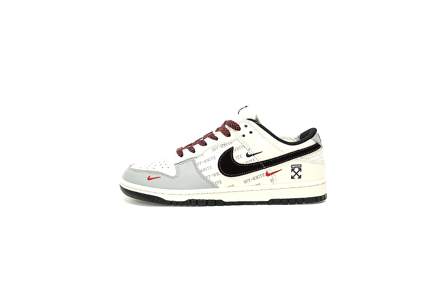Kako Sheetbase record image for Nike White Black Red Low Court