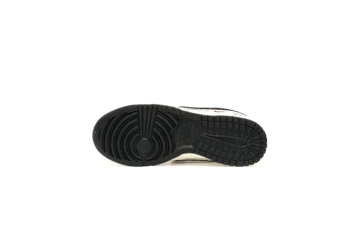 Kako Sheetbase record image for Nike White Black Red Low Court thumbnail 3