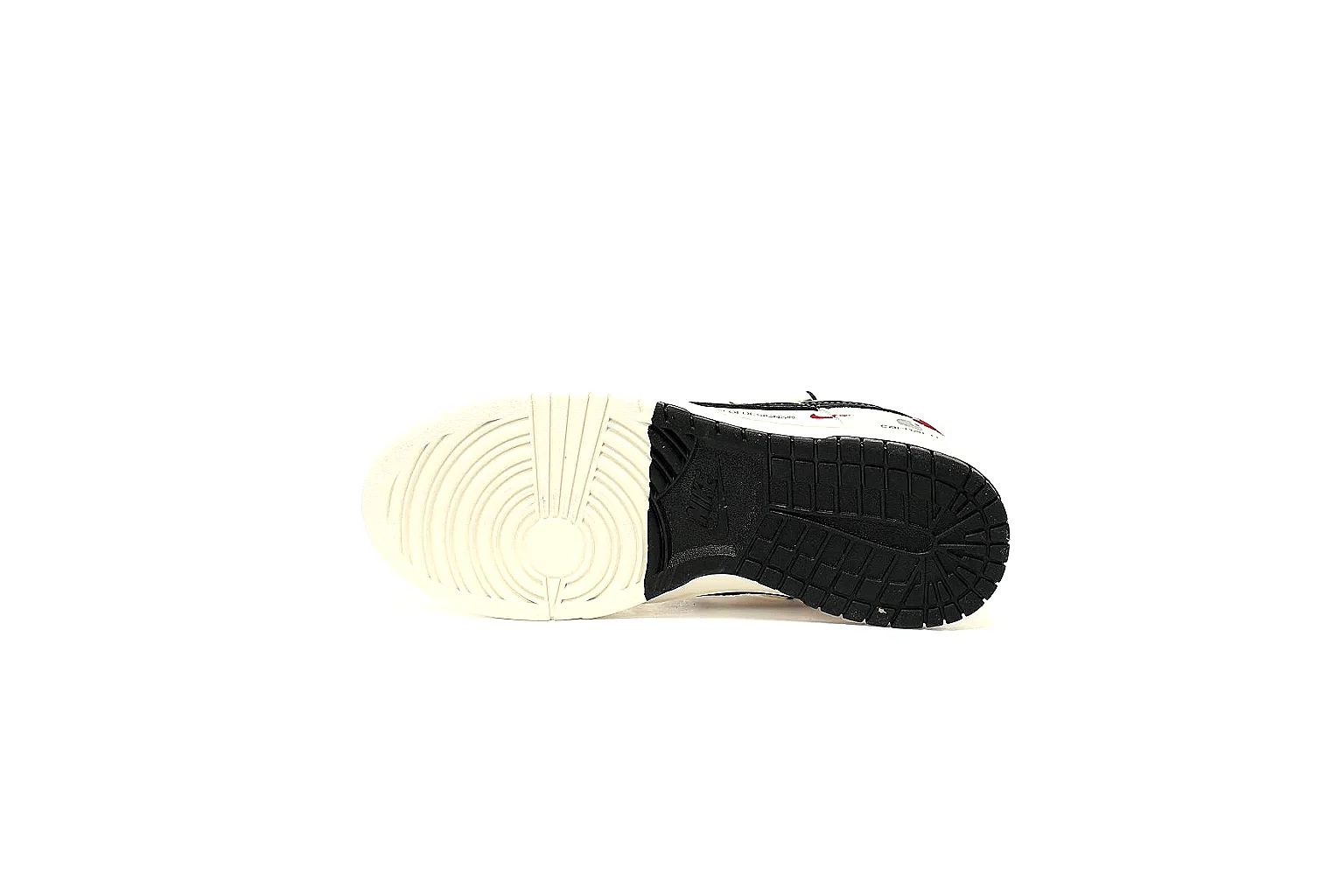 Kako Sheetbase record image for Nike White Black Red Low Court thumbnail 3