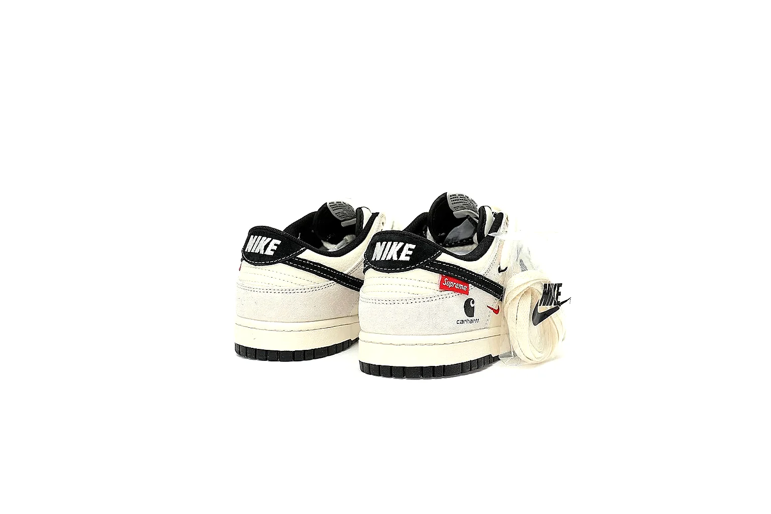 Kako Sheetbase record image for Nike White Black Red Low Court thumbnail 5