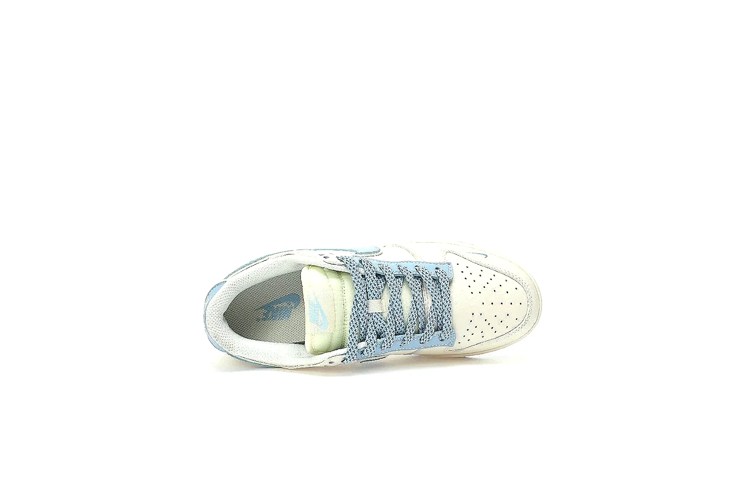 Kako Sheetbase record image for Nike White Blue Low Court thumbnail 4