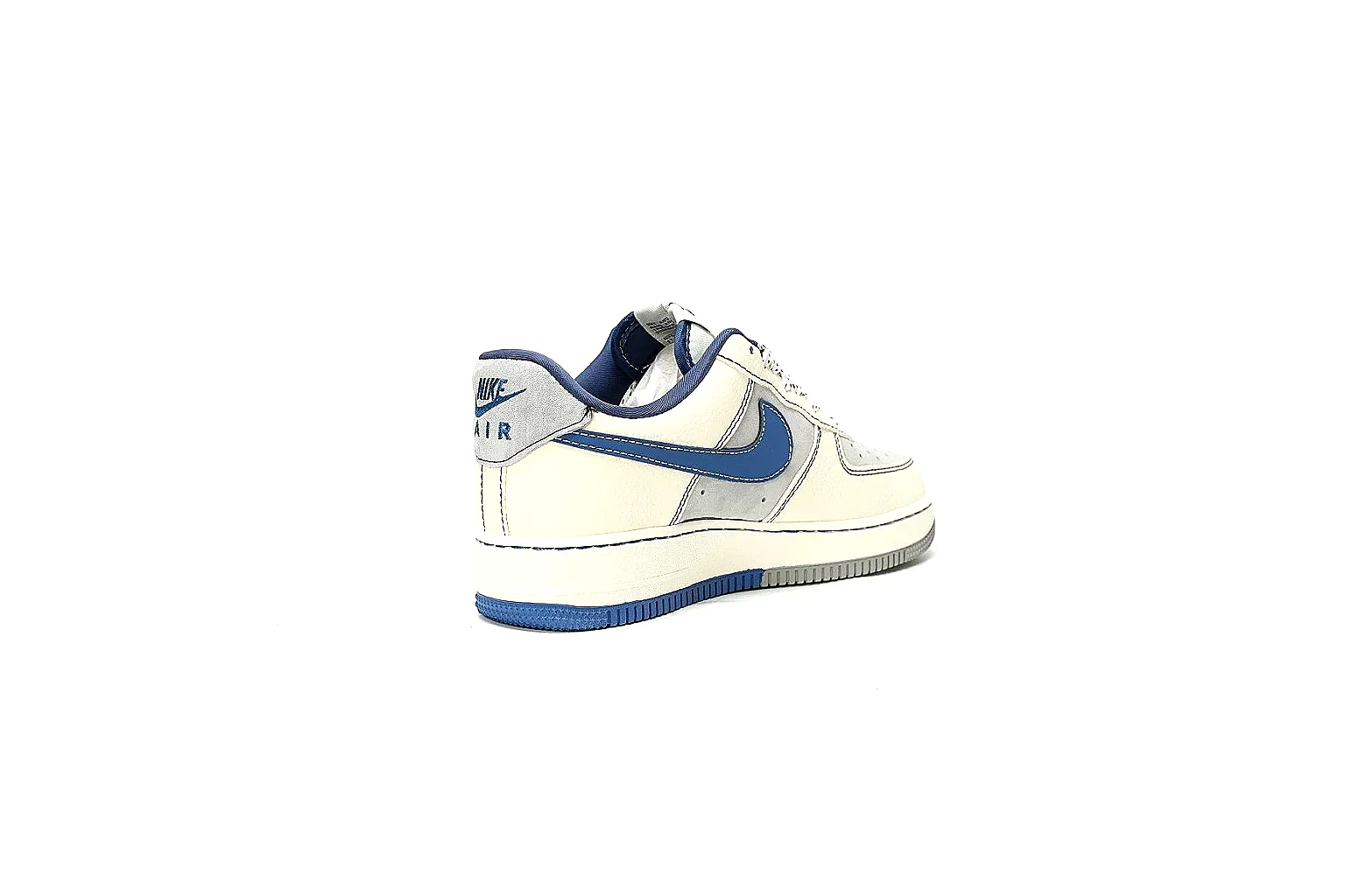 Kako Sheetbase record image for Nike White Blue Low Court thumbnail 6
