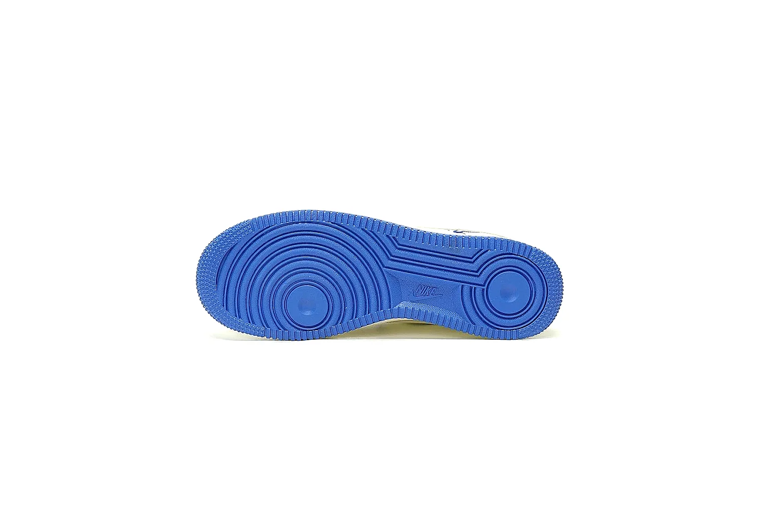 Kako Sheetbase record image for Nike White Blue Low Court Sneaker thumbnail 3
