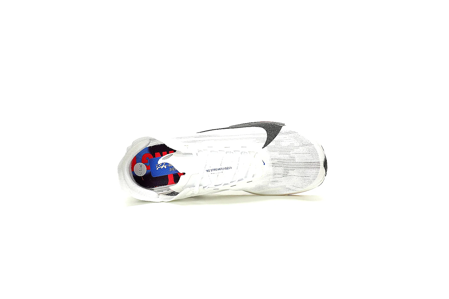 Kako Sheetbase record image for Nike White Blue Red Runner Sneaker thumbnail 2