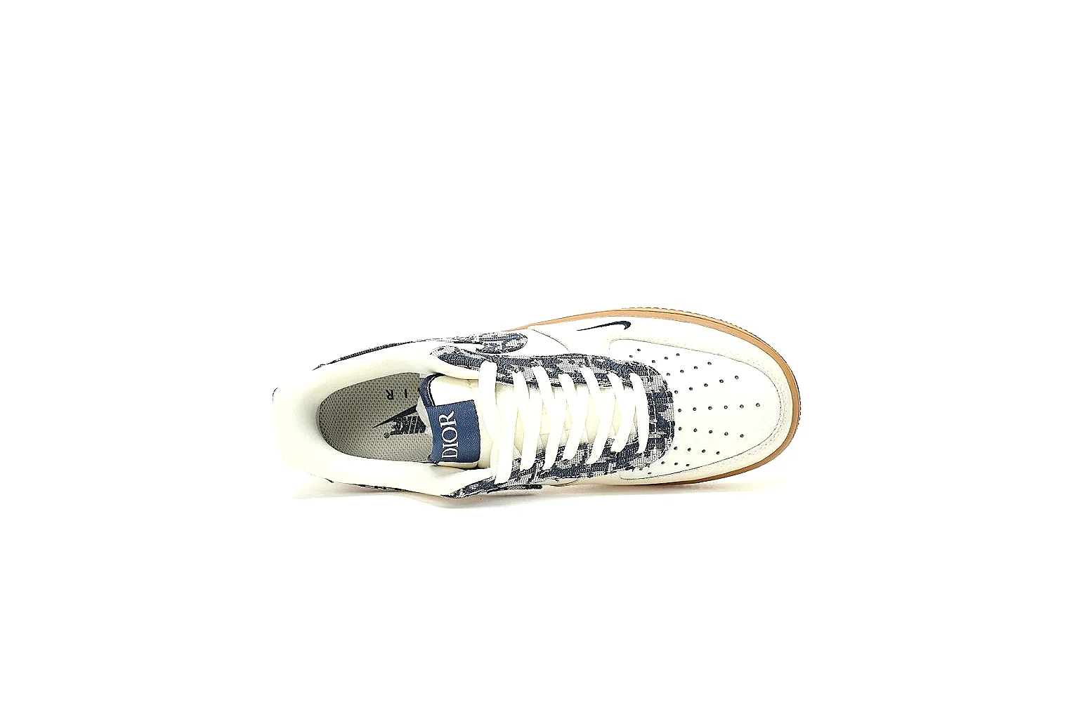 Kako Sheetbase record image for Nike White Brown Gum Low Court thumbnail 2