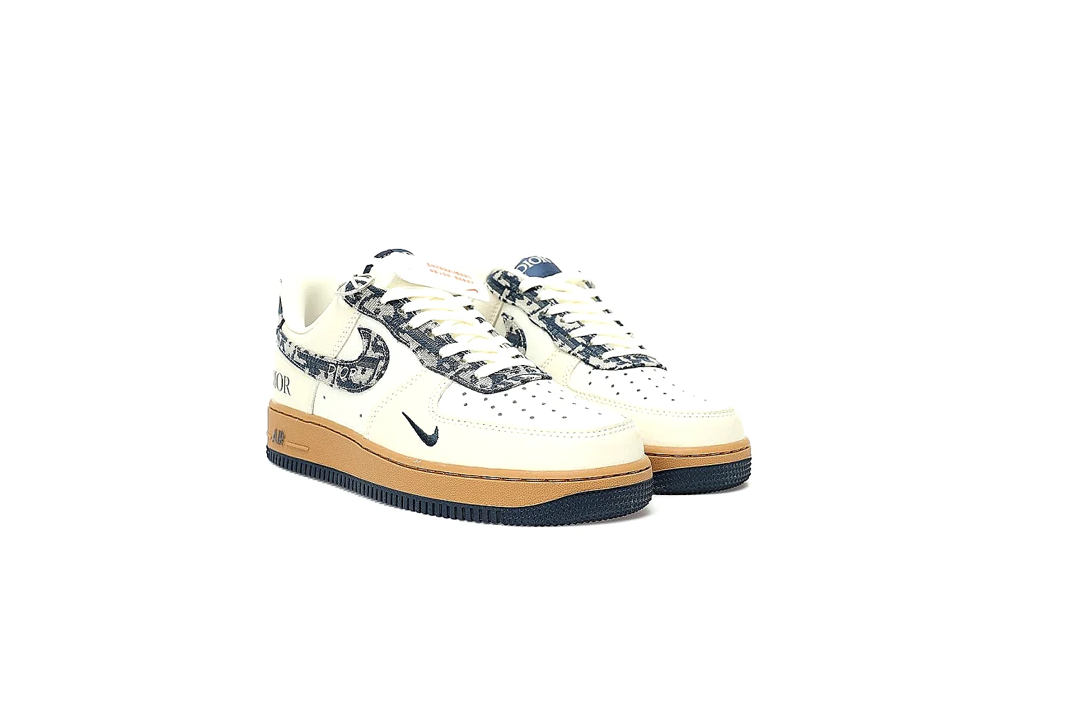 Kako Sheetbase record image for Nike White Brown Gum Low Court thumbnail 4